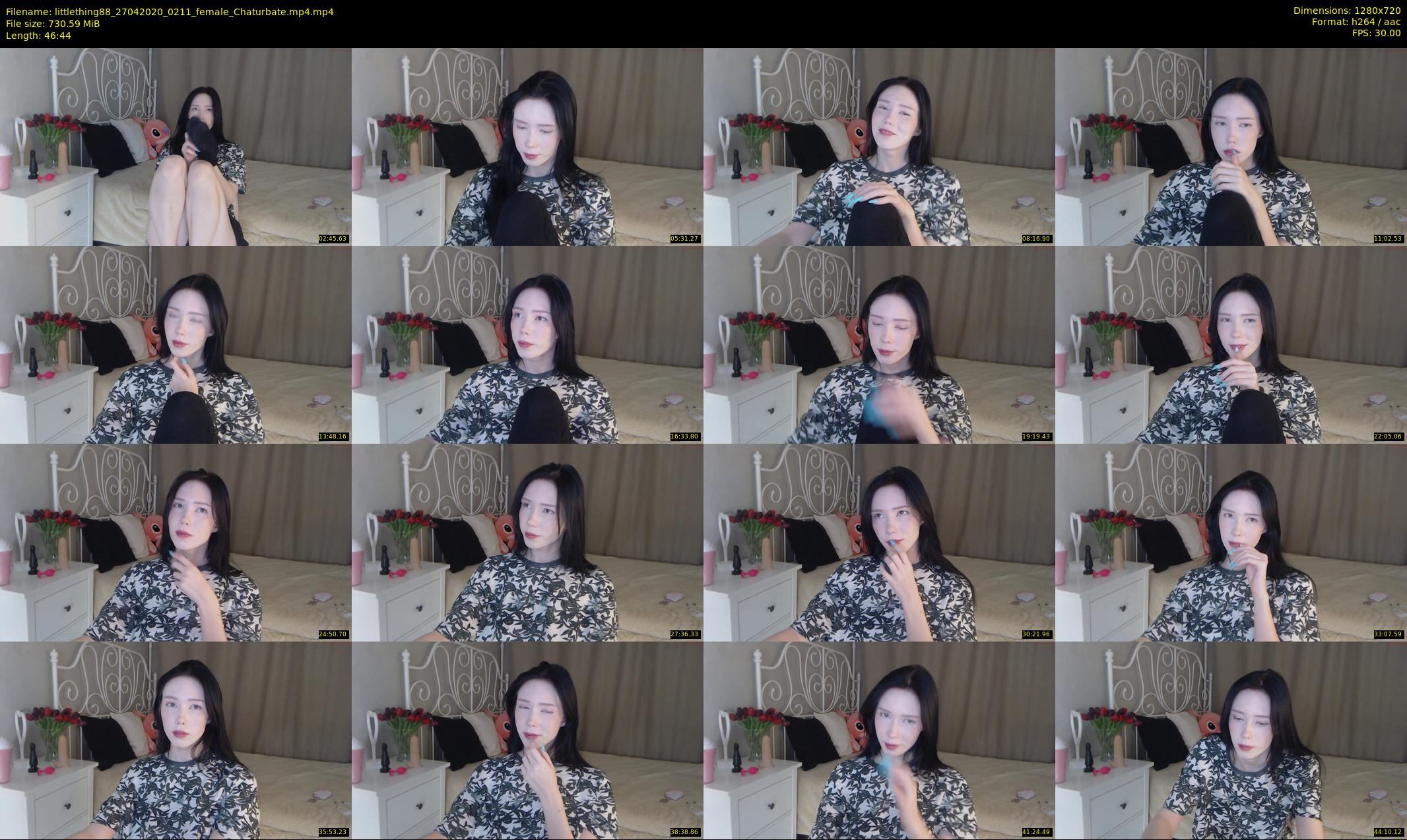 littlething88 — 47 minute Chaturbate female cam show recording, 720p, Apr 27, 2020