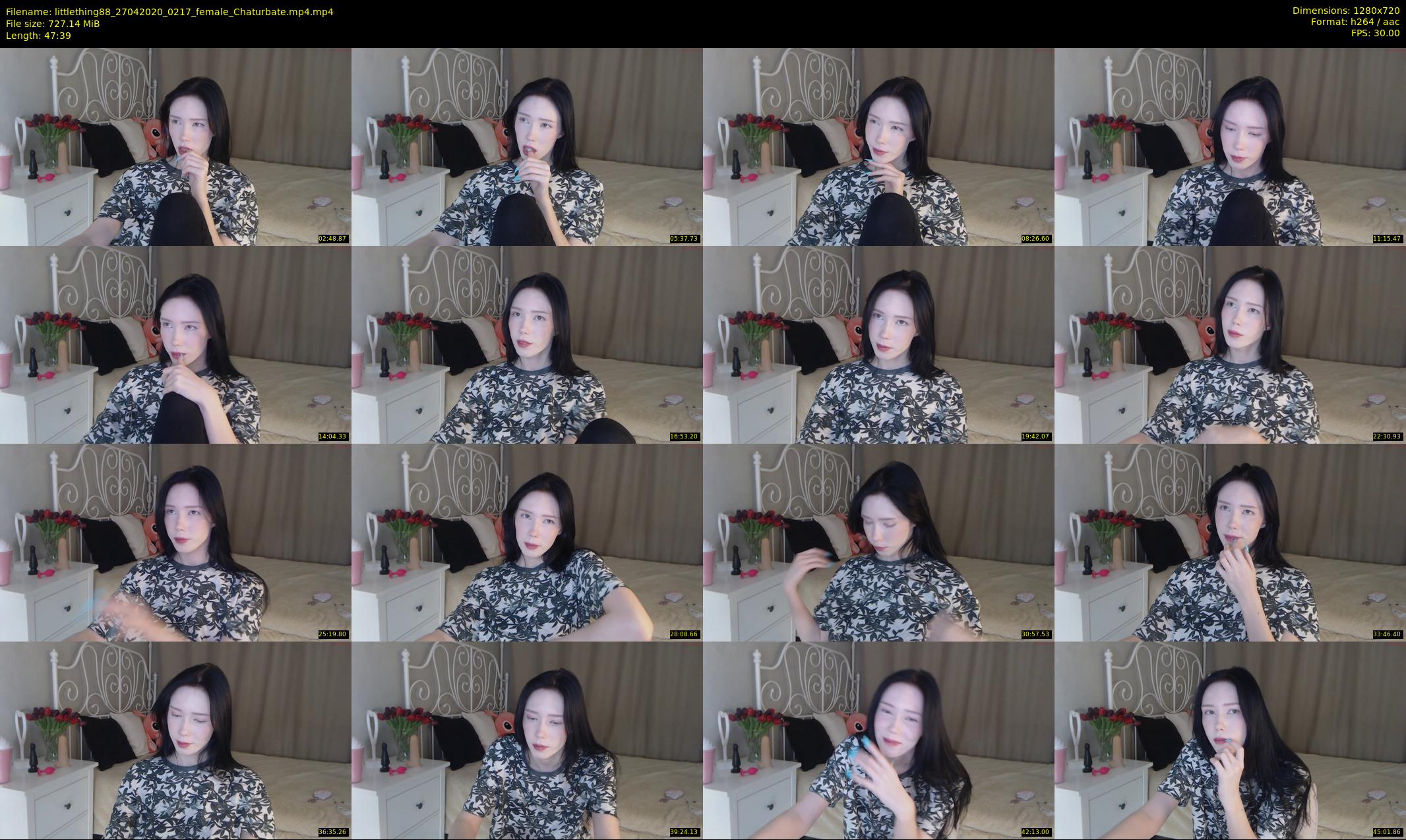 littlething88 — 48 minute Chaturbate female cam show recording, 720p, Apr 27, 2020