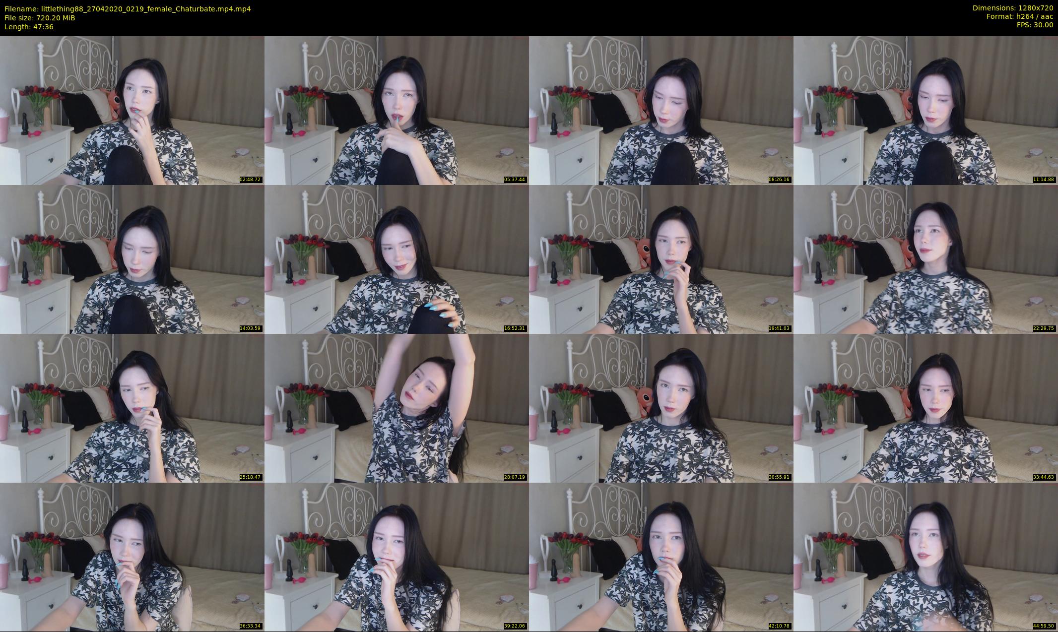 littlething88 — 48 minute Chaturbate female cam show recording, 720p, Apr 27, 2020