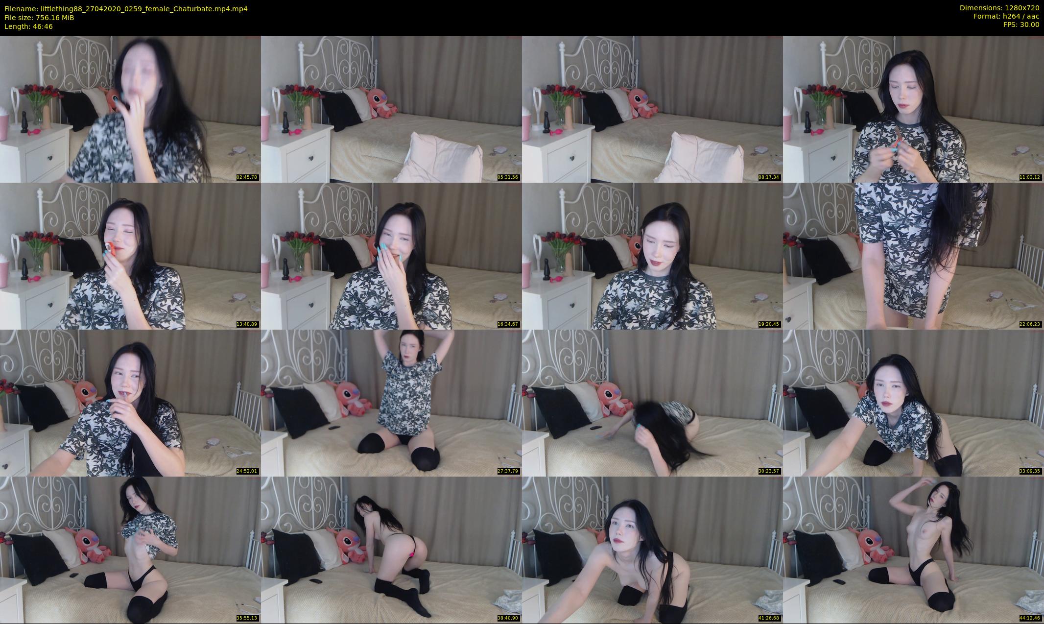 littlething88 — 47 minute Chaturbate female cam show recording, 720p, Apr 27, 2020
