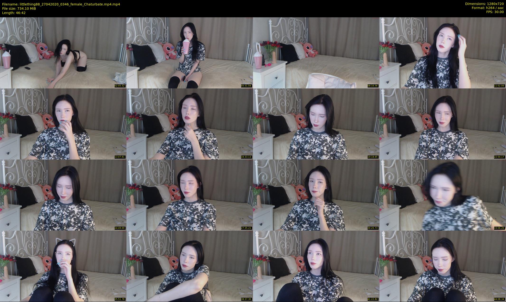 littlething88 — 47 minute Chaturbate female cam show recording, 720p, Apr 27, 2020