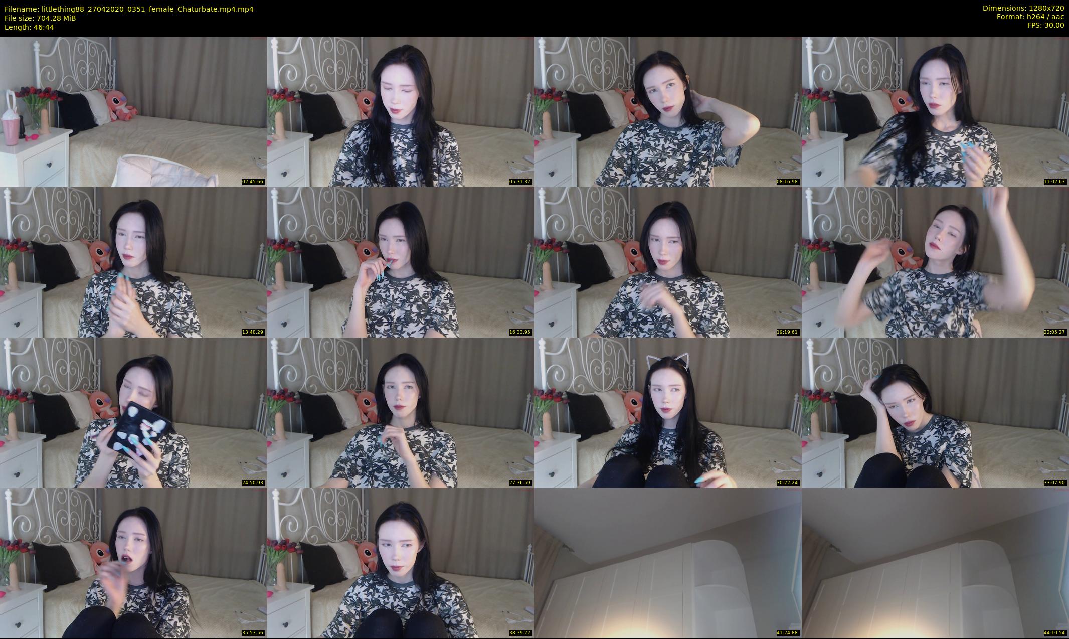 littlething88 — 47 minute Chaturbate female cam show recording, 720p, Apr 27, 2020
