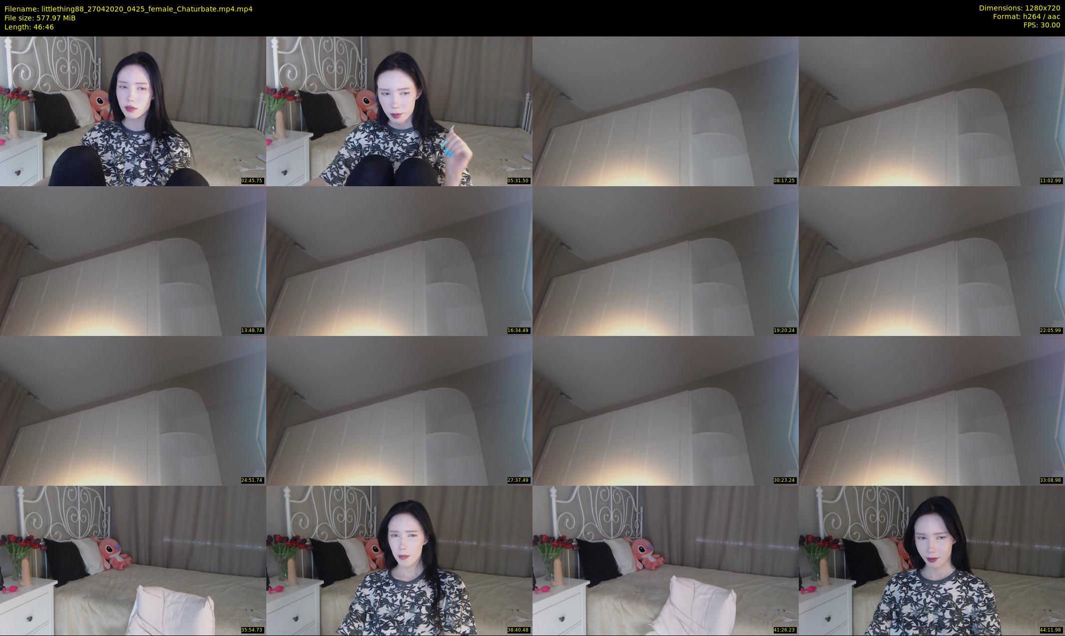 littlething88 — 47 minute Chaturbate female cam show recording, 720p, Apr 27, 2020