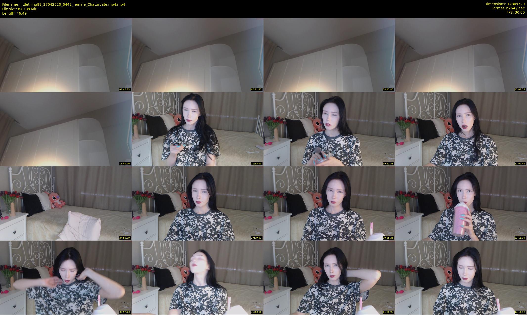 littlething88 — 47 minute Chaturbate female cam show recording, 720p, Apr 27, 2020