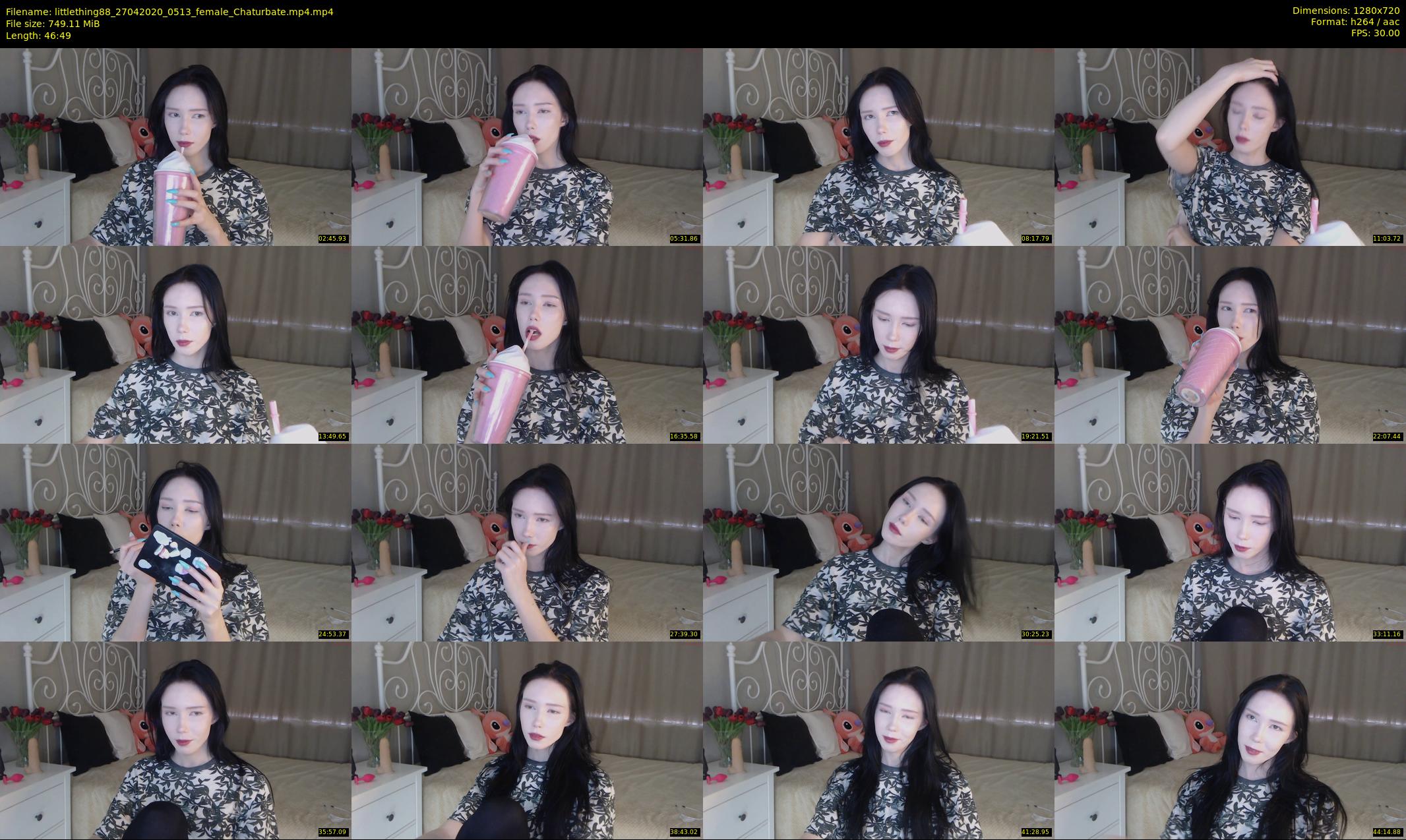littlething88 — 47 minute Chaturbate female cam show recording, 720p, Apr 27, 2020