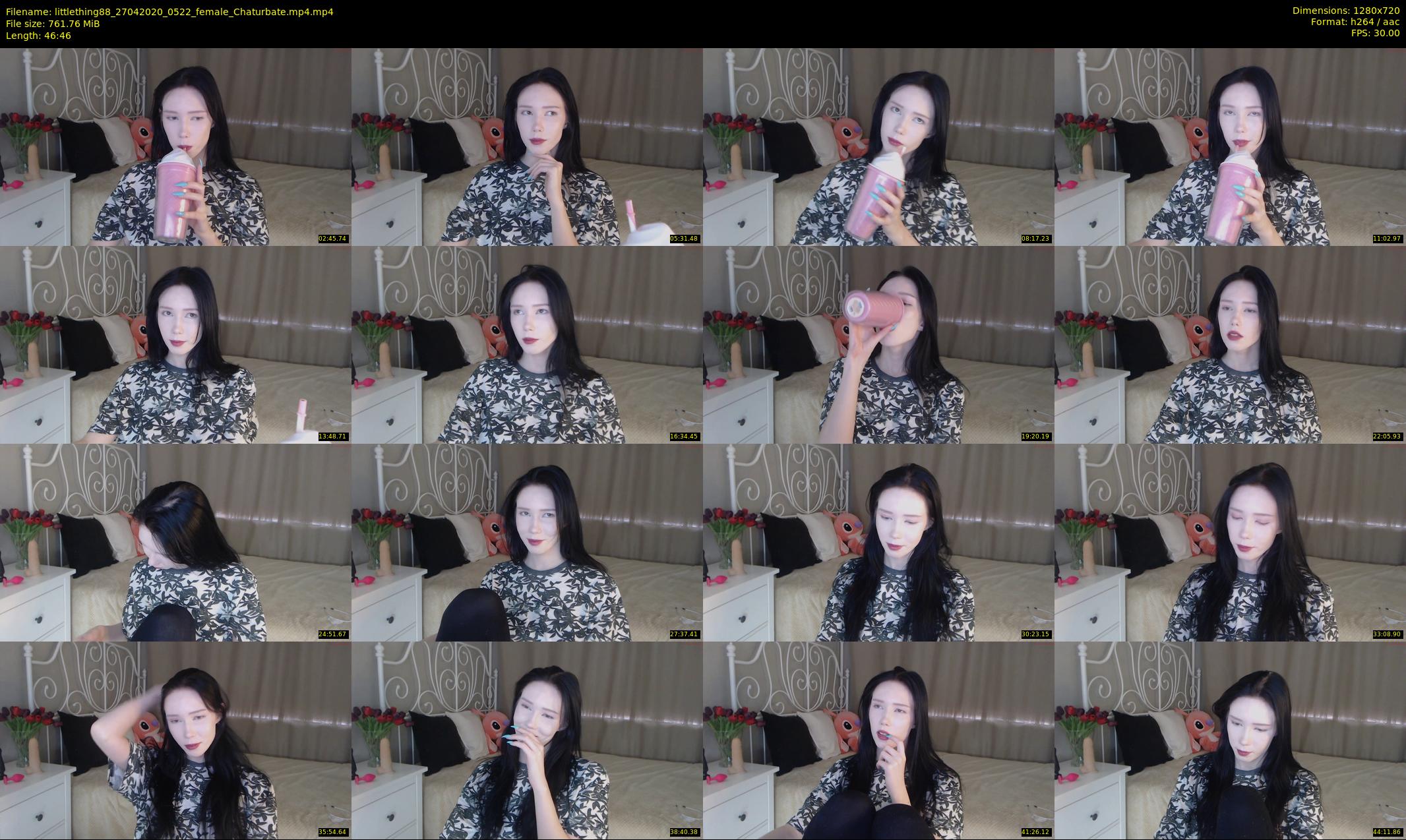 littlething88 — 47 minute Chaturbate female cam show recording, 720p, Apr 27, 2020