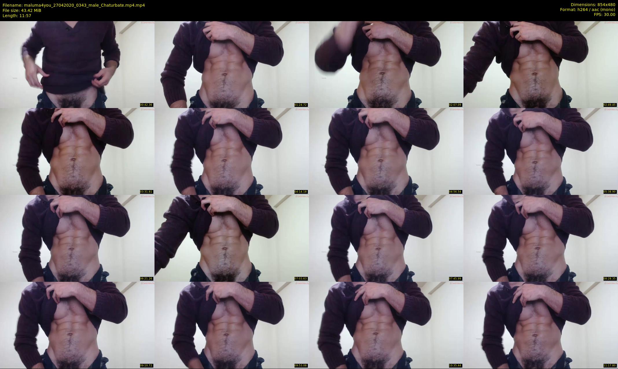 maluma4you — 12 minute Chaturbate male cam show recording, 480p, Apr 27, 2020