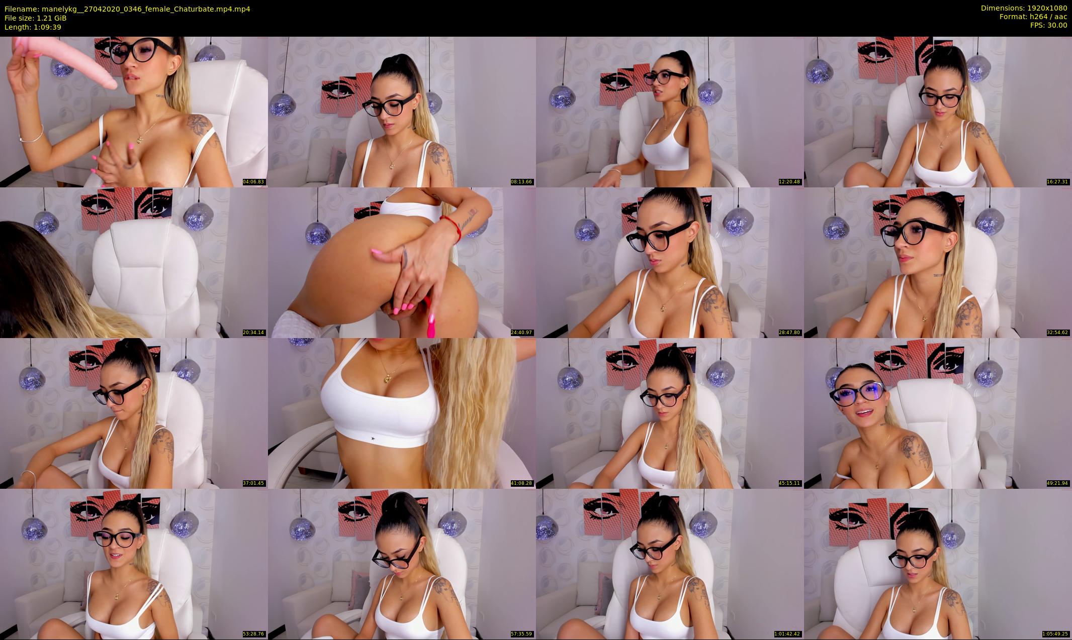manelykg_ — 70 minute Chaturbate female cam show recording, 1080p, Apr 27, 2020