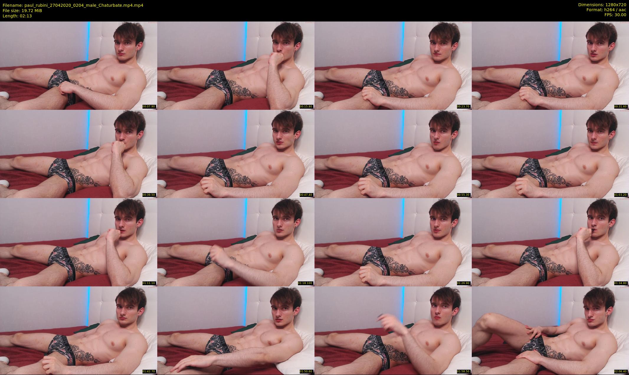 paul_rubini — 3 minute Chaturbate male cam show recording, 720p, Apr 27, 2020