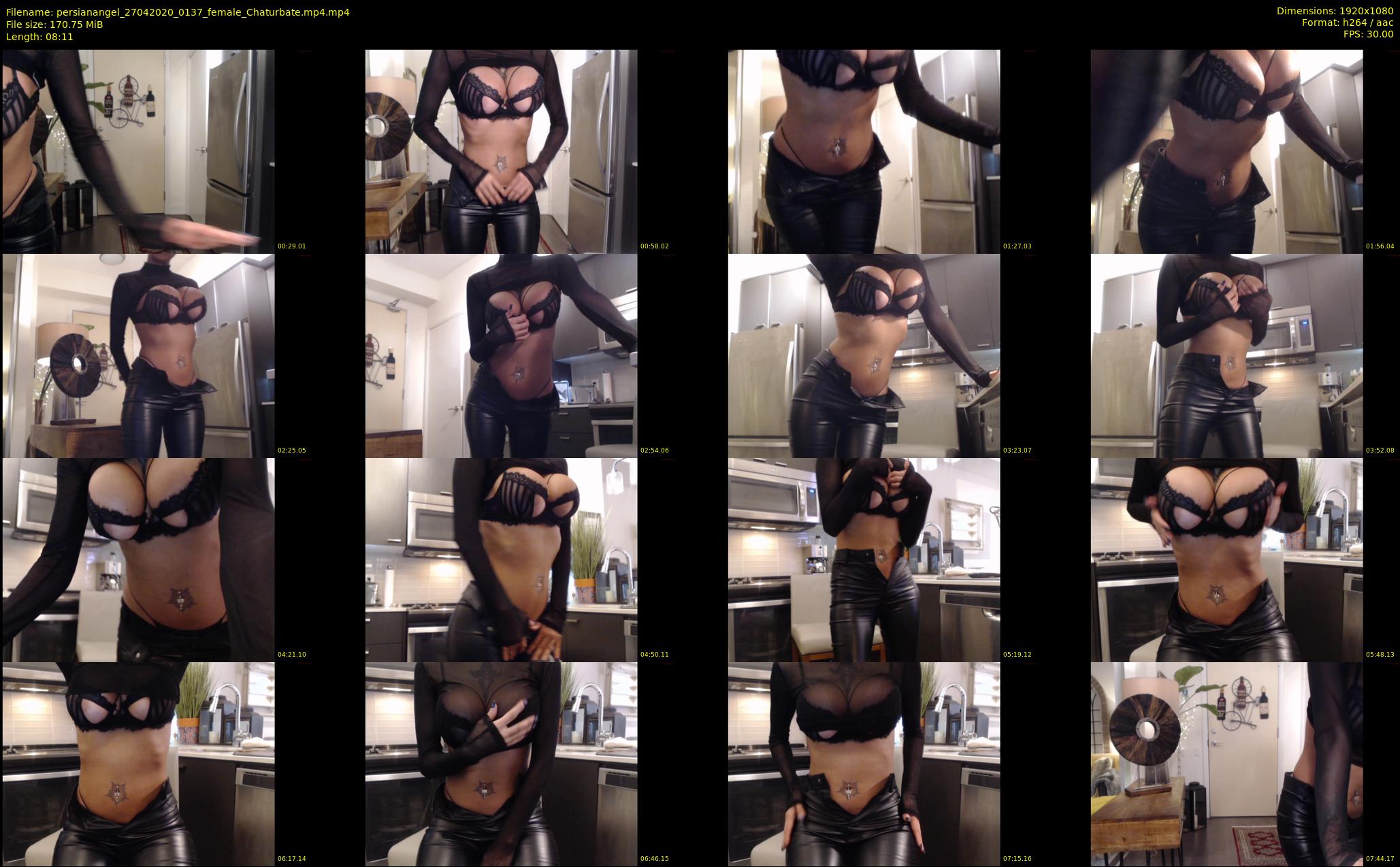 persianangel — 9 minute Chaturbate female cam show recording, 1080p, Apr 27, 2020