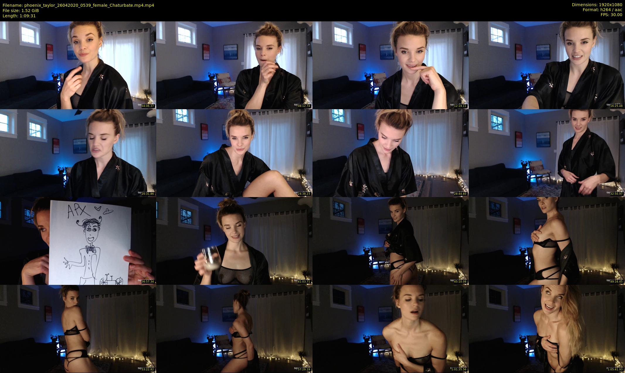 phoenix_taylor — 70 minute Chaturbate female cam show recording, 1080p, Apr 26, 2020
