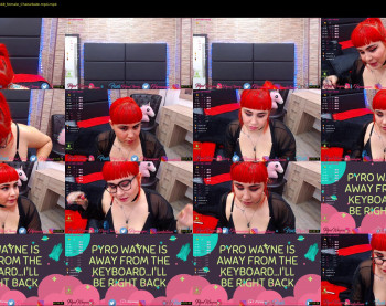 pyrowayne — 54 minute Chaturbate female cam show recording, 720p, Apr 27, 2020