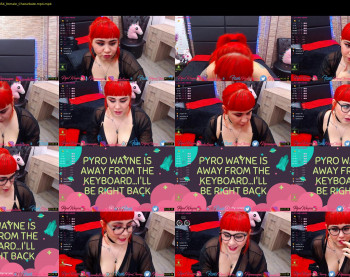 pyrowayne — 54 minute Chaturbate female cam show recording, 720p, Apr 27, 2020
