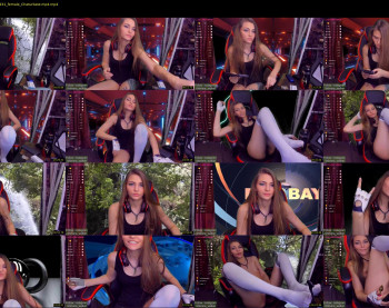 queenafina — 70 minute Chaturbate female cam show recording, 1080p, Apr 26, 2020