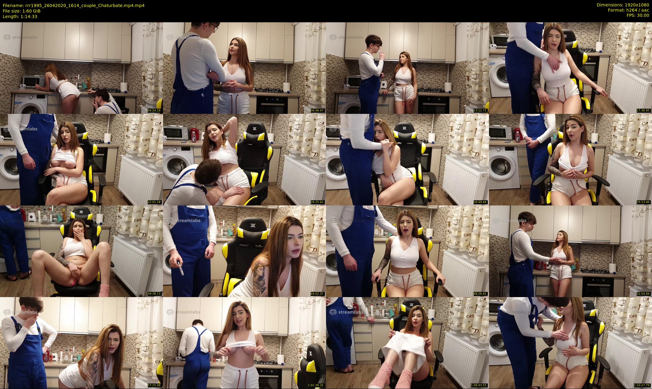 rrr1995 — 75 minute Chaturbate couple cam show recording, 1080p, Apr 26, 2020