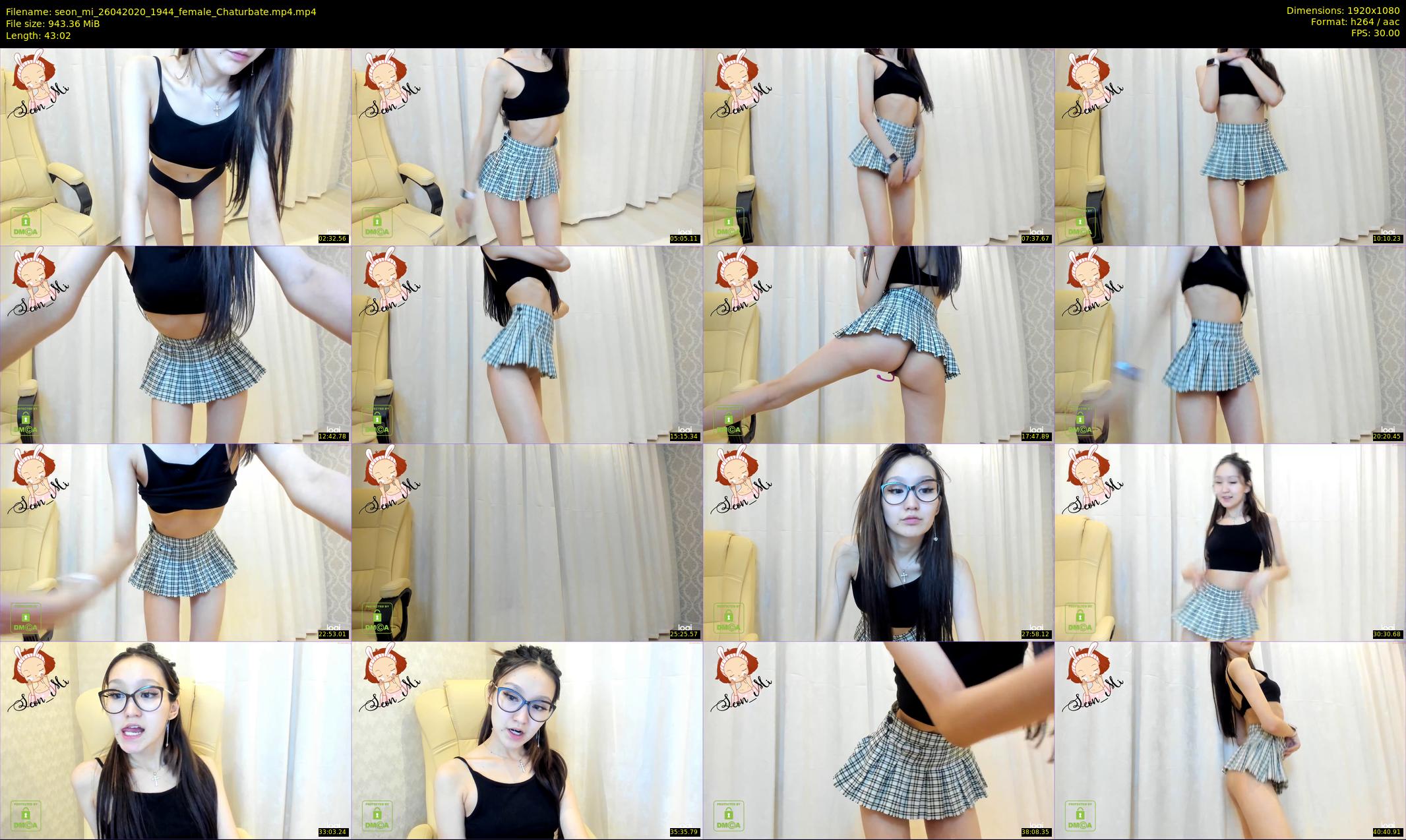 seon_mi — 44 minute Chaturbate female cam show recording, 1080p, Apr 26, 2020
