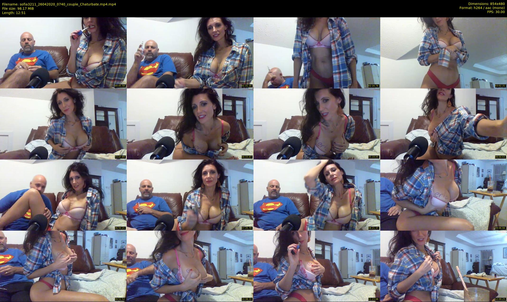 sofia3211 — 13 minute Chaturbate couple cam show recording, 480p, Apr 26, 2020