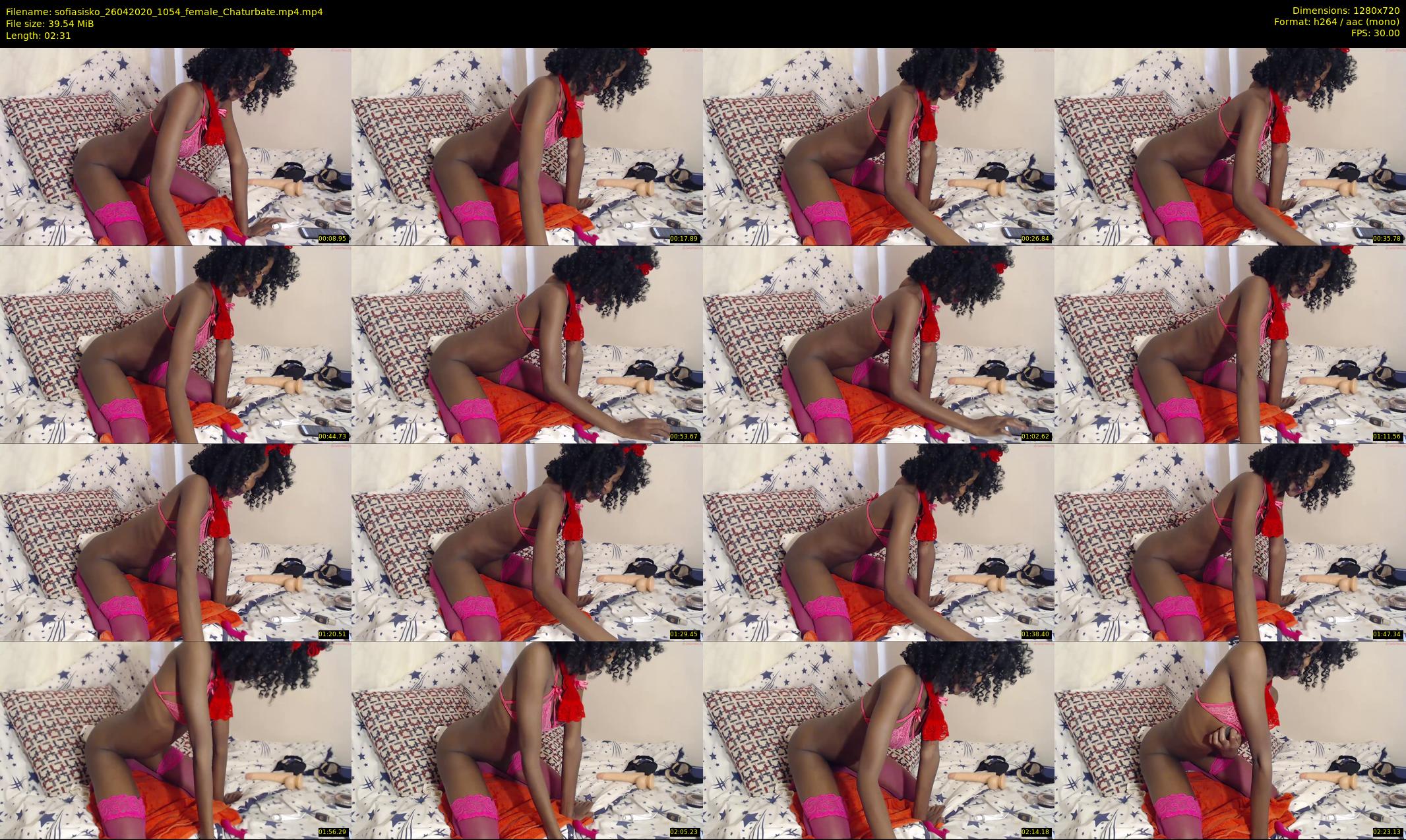 sofiasisko — 3 minute Chaturbate female cam show recording, 720p, Apr 26, 2020