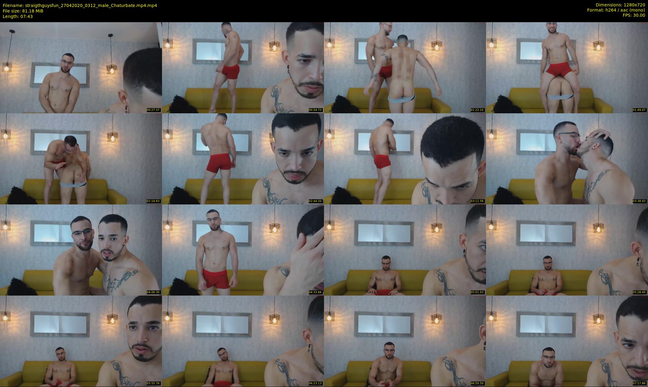 straigthguysfun — 8 minute Chaturbate male cam show recording, 720p, Apr 27, 2020