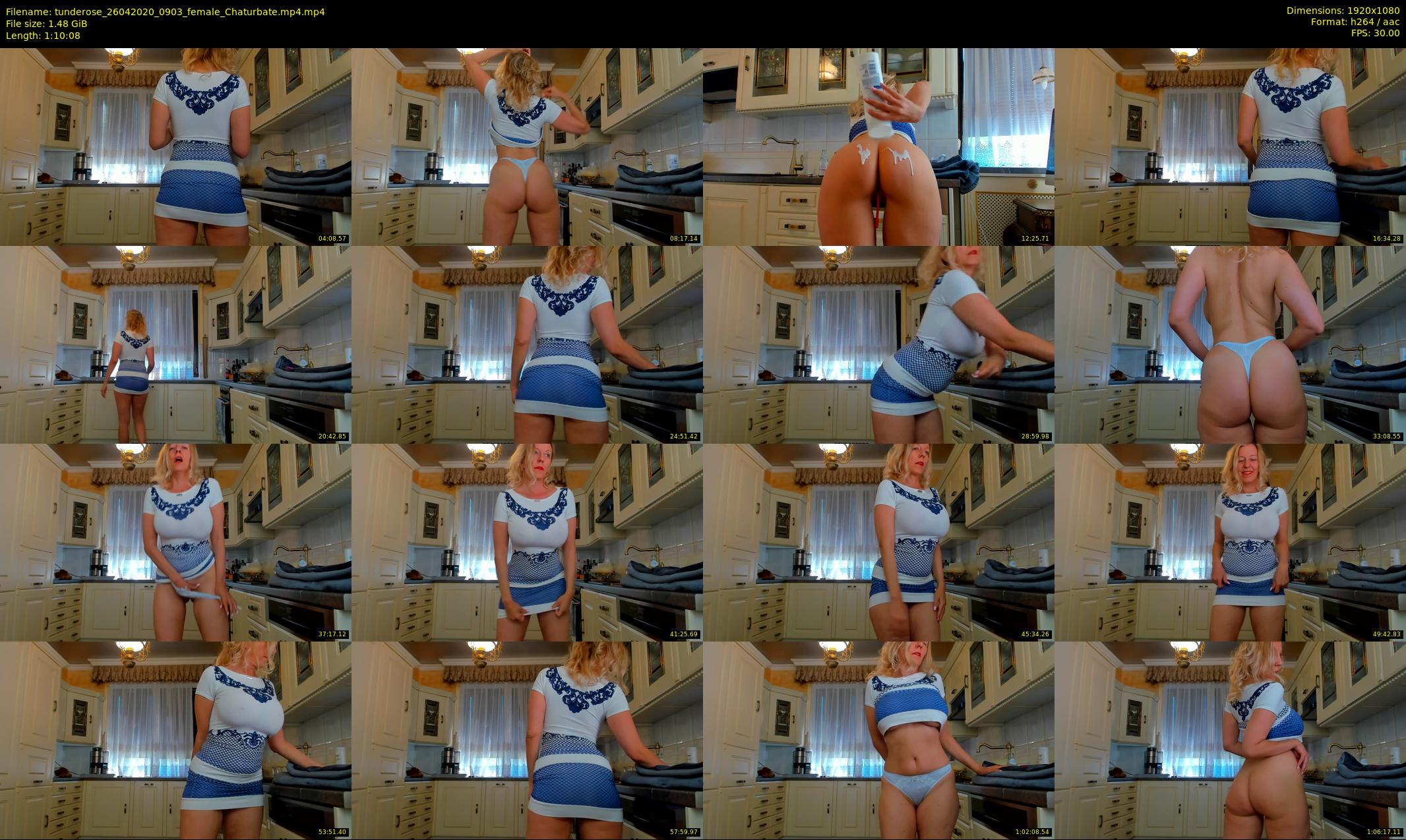 tunderose — 71 minute Chaturbate female cam show recording, 1080p, Apr 26, 2020