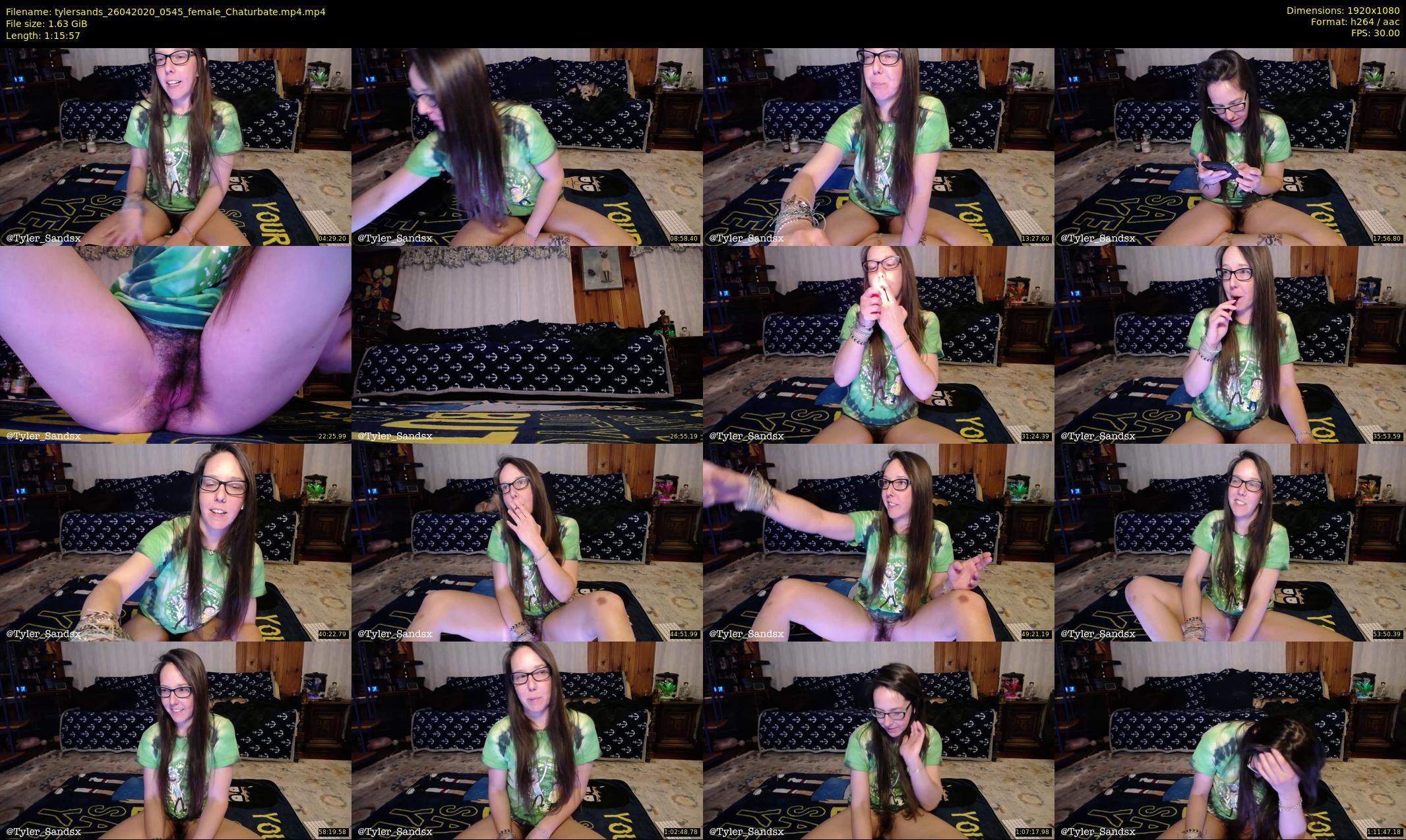 tylersands — 76 minute Chaturbate female cam show recording, 1080p, Apr 26, 2020