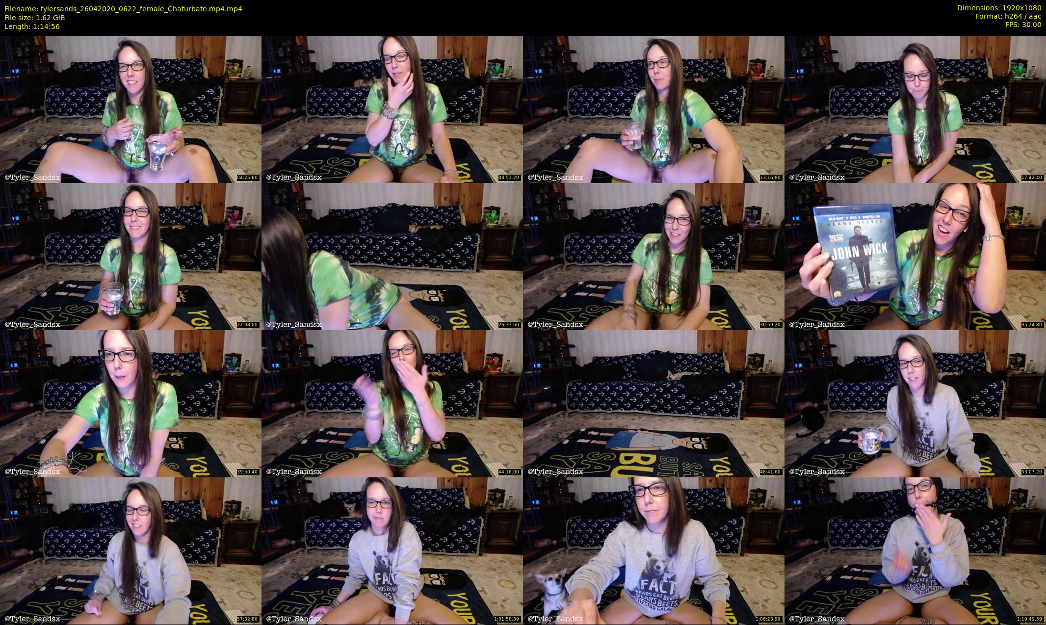 tylersands — 75 minute Chaturbate female cam show recording, 1080p, Apr 26, 2020