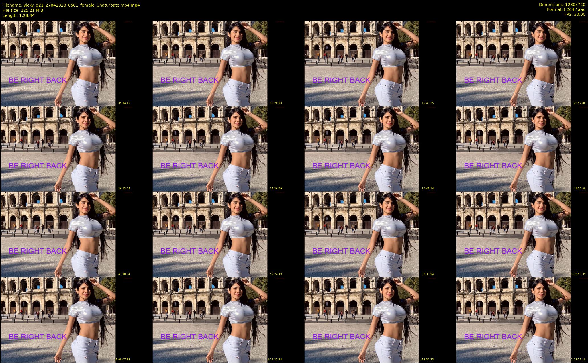 vicky_g21 — 89 minute Chaturbate female cam show recording, 720p, Apr 27, 2020