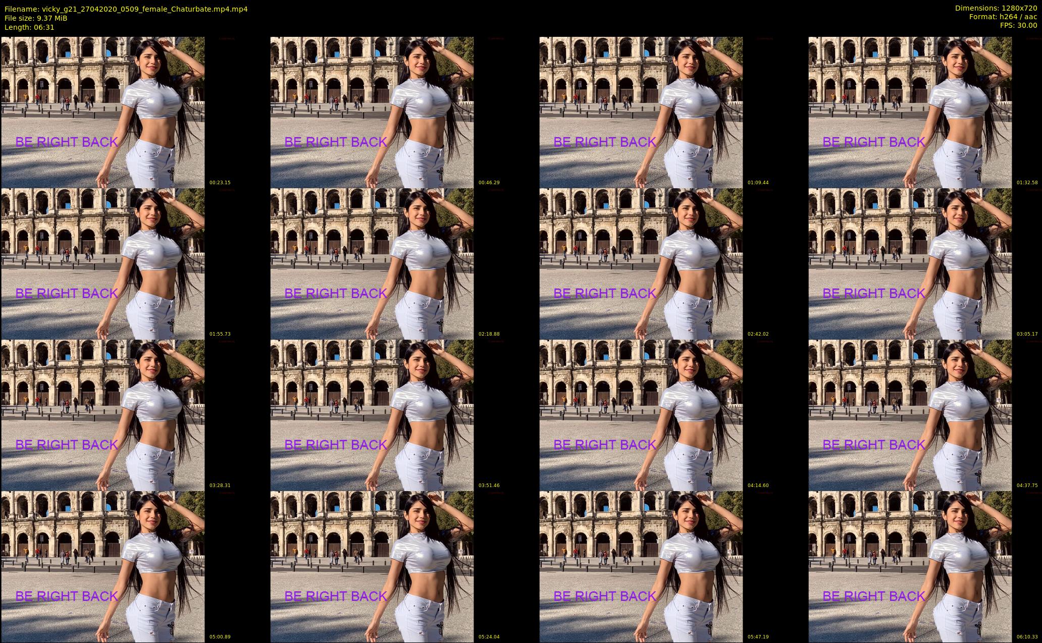 vicky_g21 — 7 minute Chaturbate female cam show recording, 720p, Apr 27, 2020