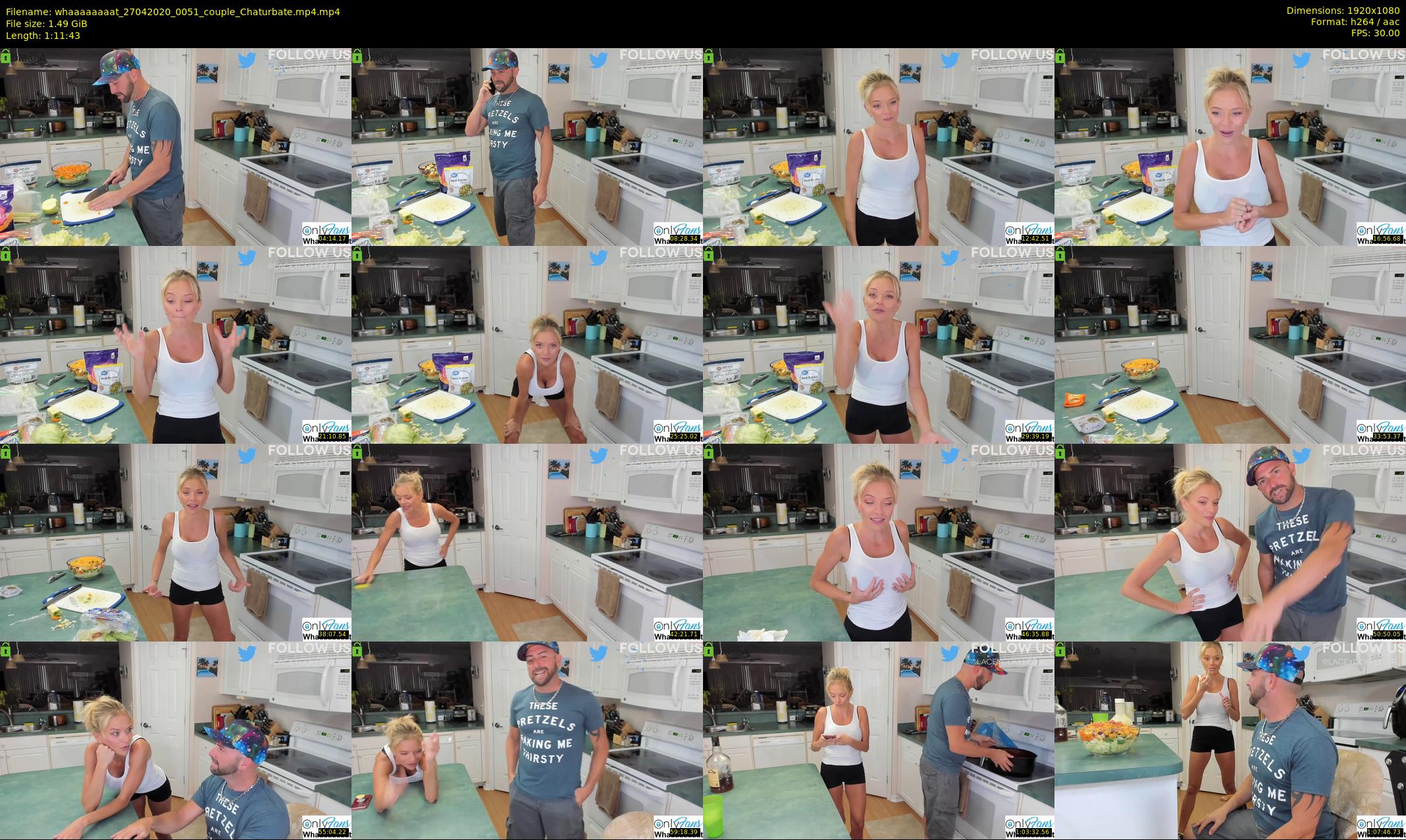 whaaaaaaaat — 72 minute Chaturbate couple cam show recording, 1080p, Apr 27, 2020