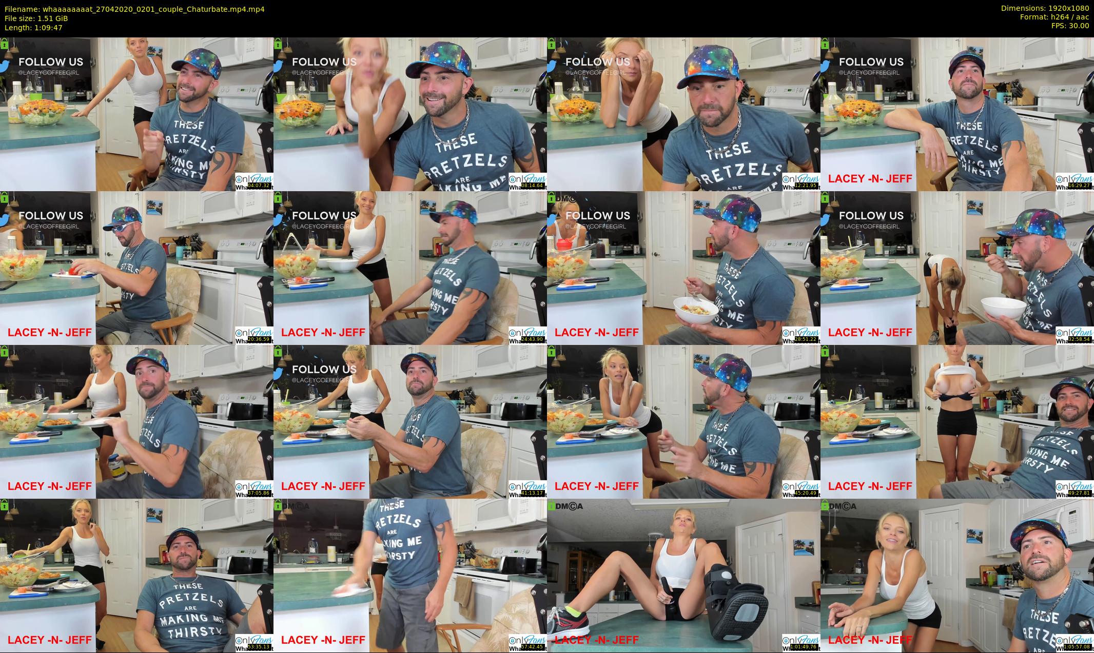 whaaaaaaaat — 70 minute Chaturbate couple cam show recording, 1080p, Apr 27, 2020