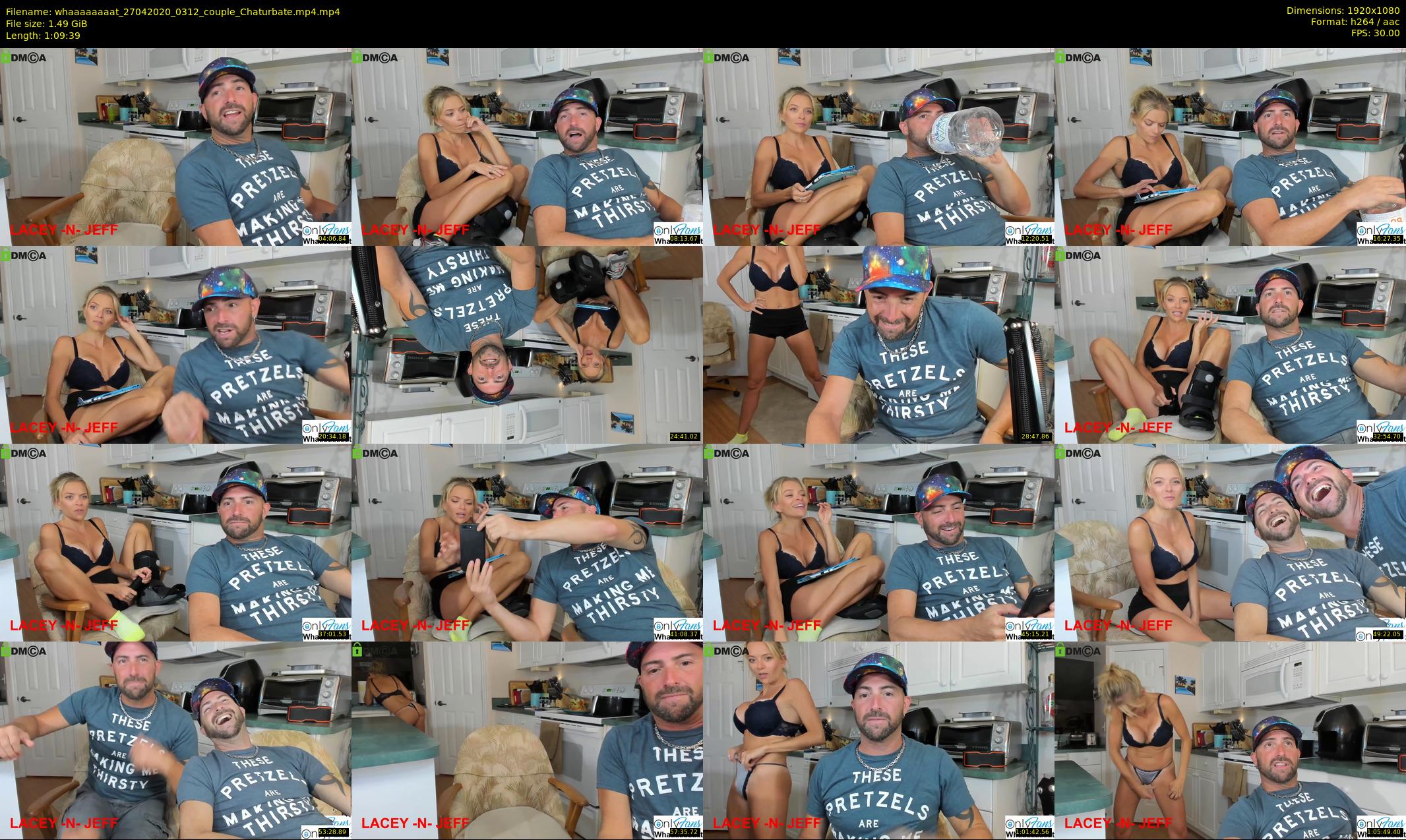 whaaaaaaaat — 70 minute Chaturbate couple cam show recording, 1080p, Apr 27, 2020