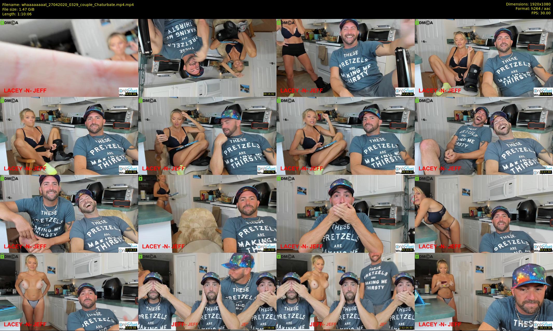 whaaaaaaaat — 71 minute Chaturbate couple cam show recording, 1080p, Apr 27, 2020