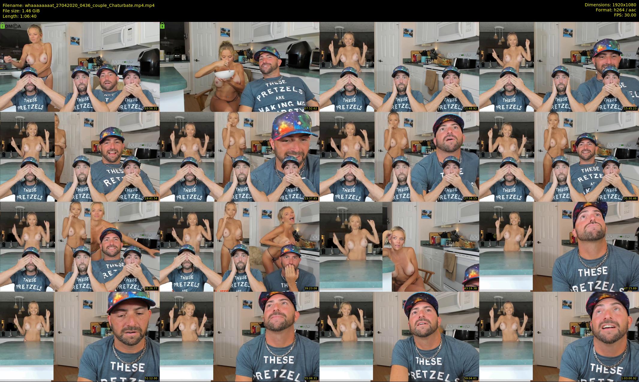 whaaaaaaaat — 67 minute Chaturbate couple cam show recording, 1080p, Apr 27, 2020
