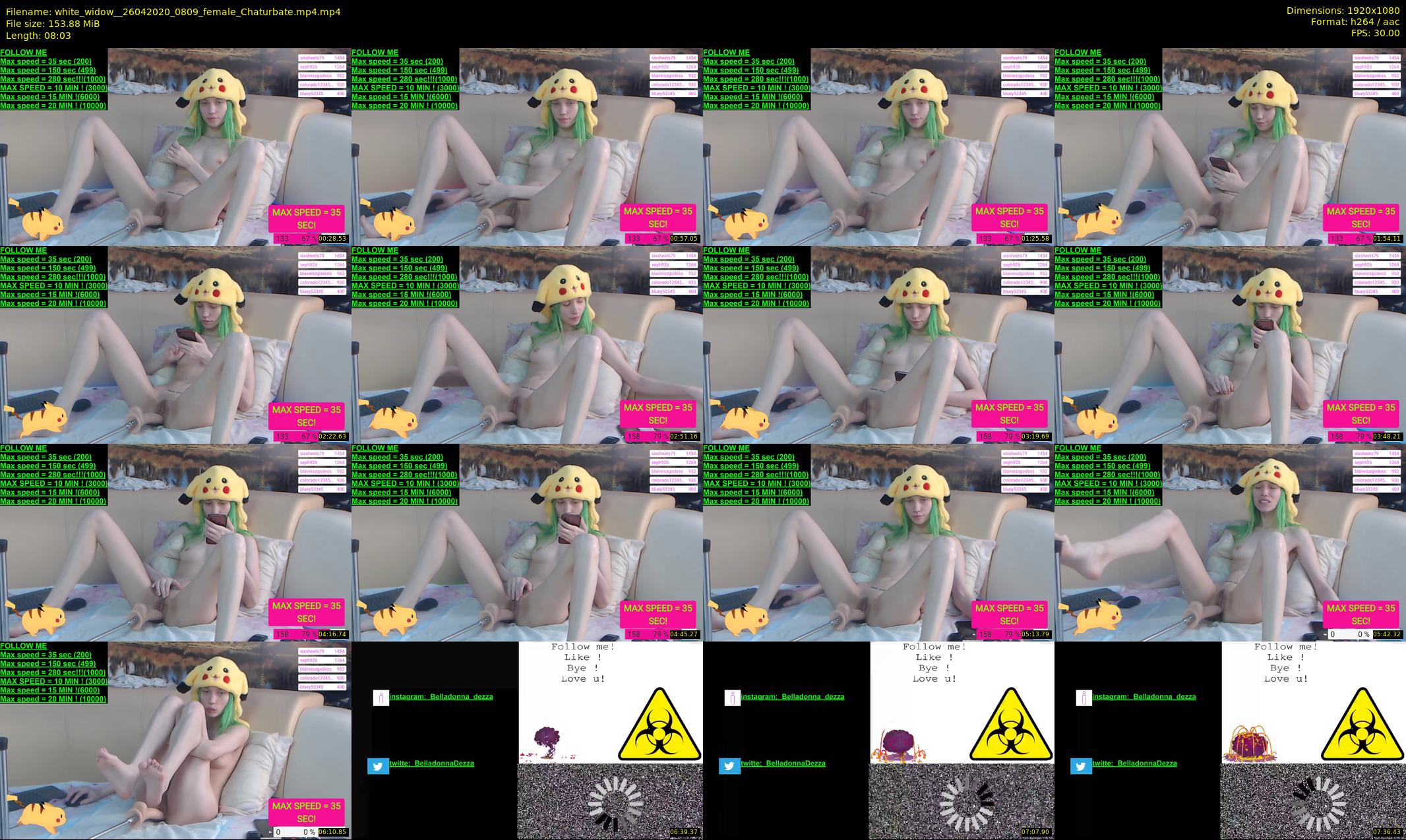 white_widow_ — 9 minute Chaturbate female cam show recording, 1080p, Apr 26, 2020