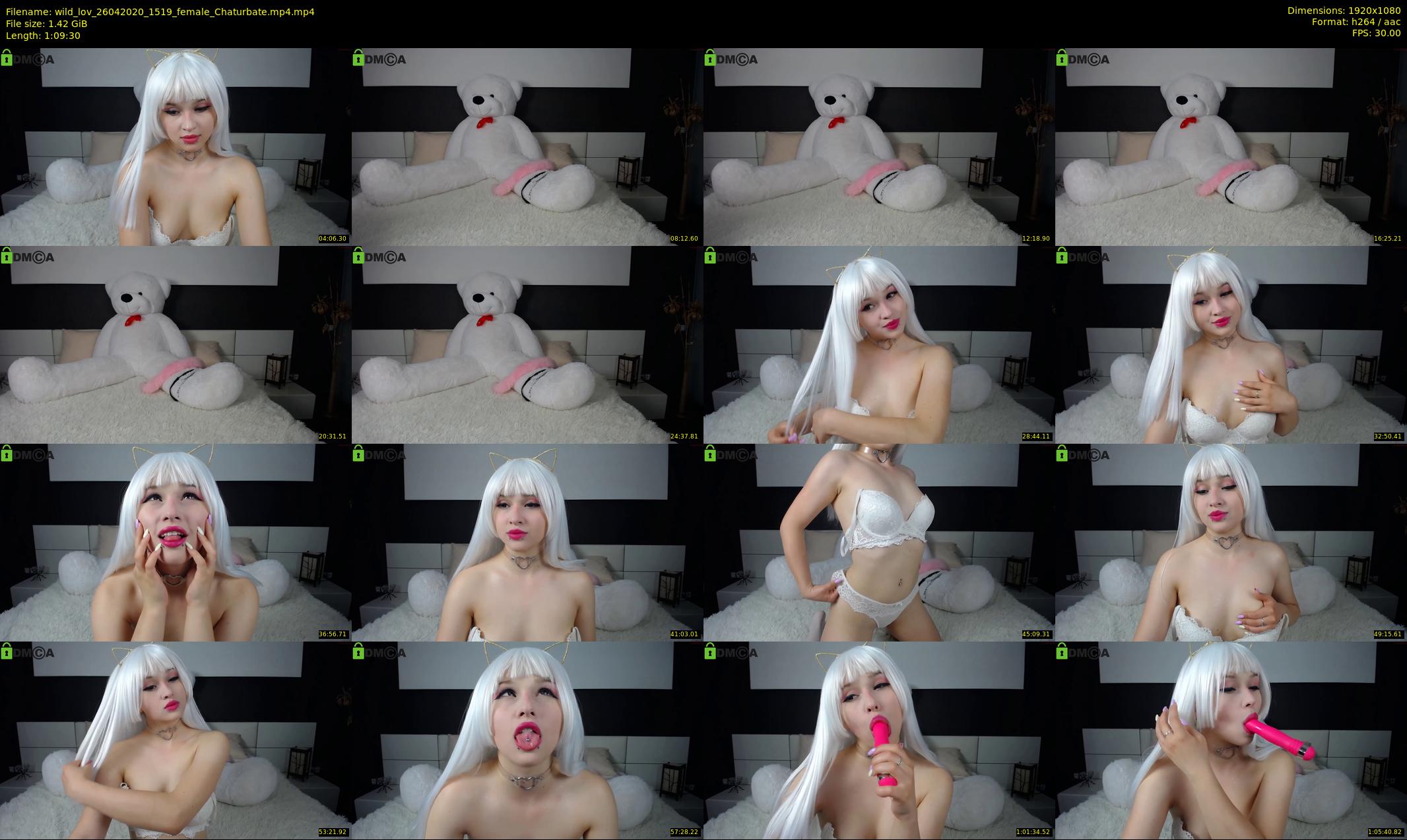 wild_lov — 70 minute Chaturbate female cam show recording, 1080p, Apr 26, 2020