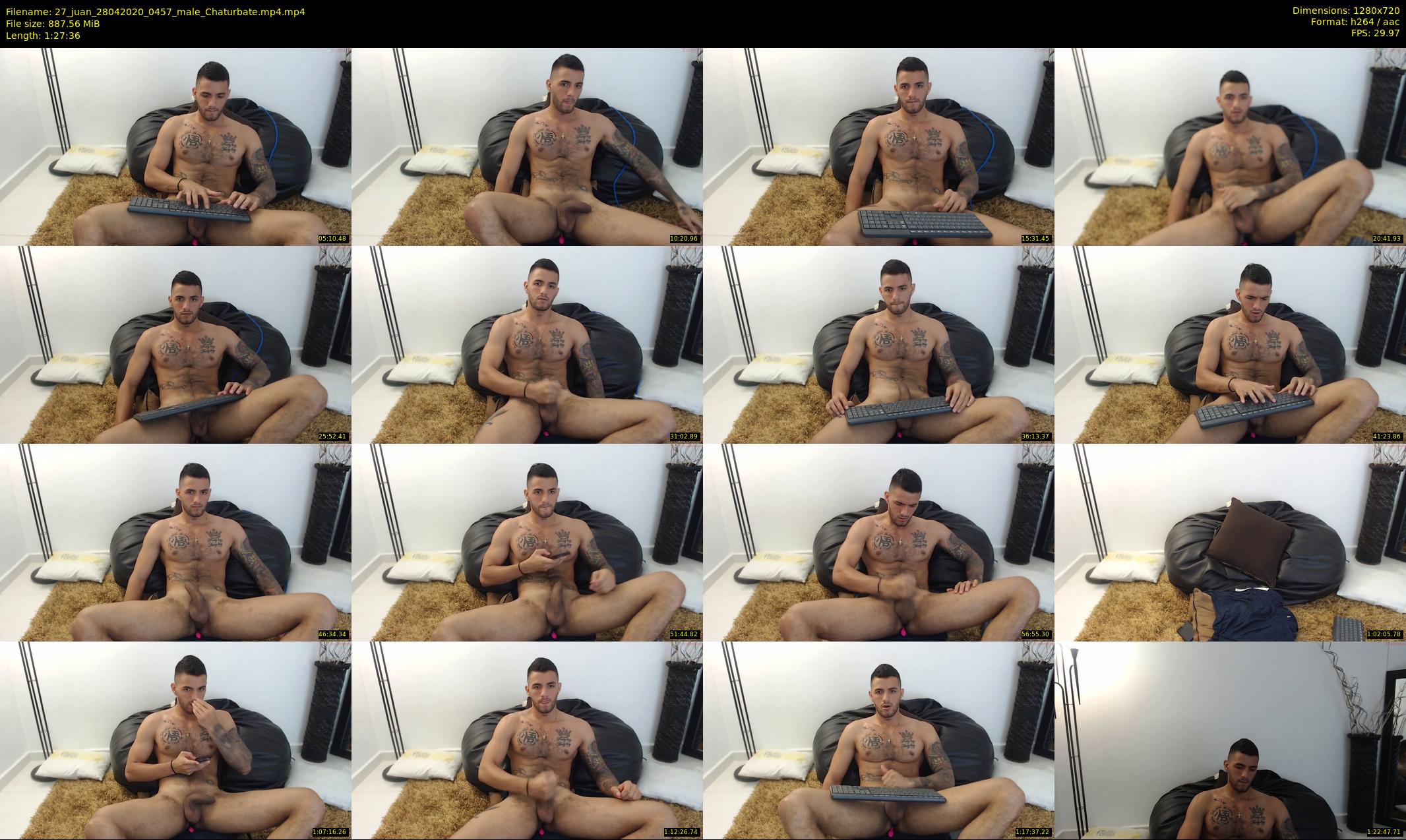 27_juan — 88 minute Chaturbate male cam show recording, 720p, Apr 28, 2020