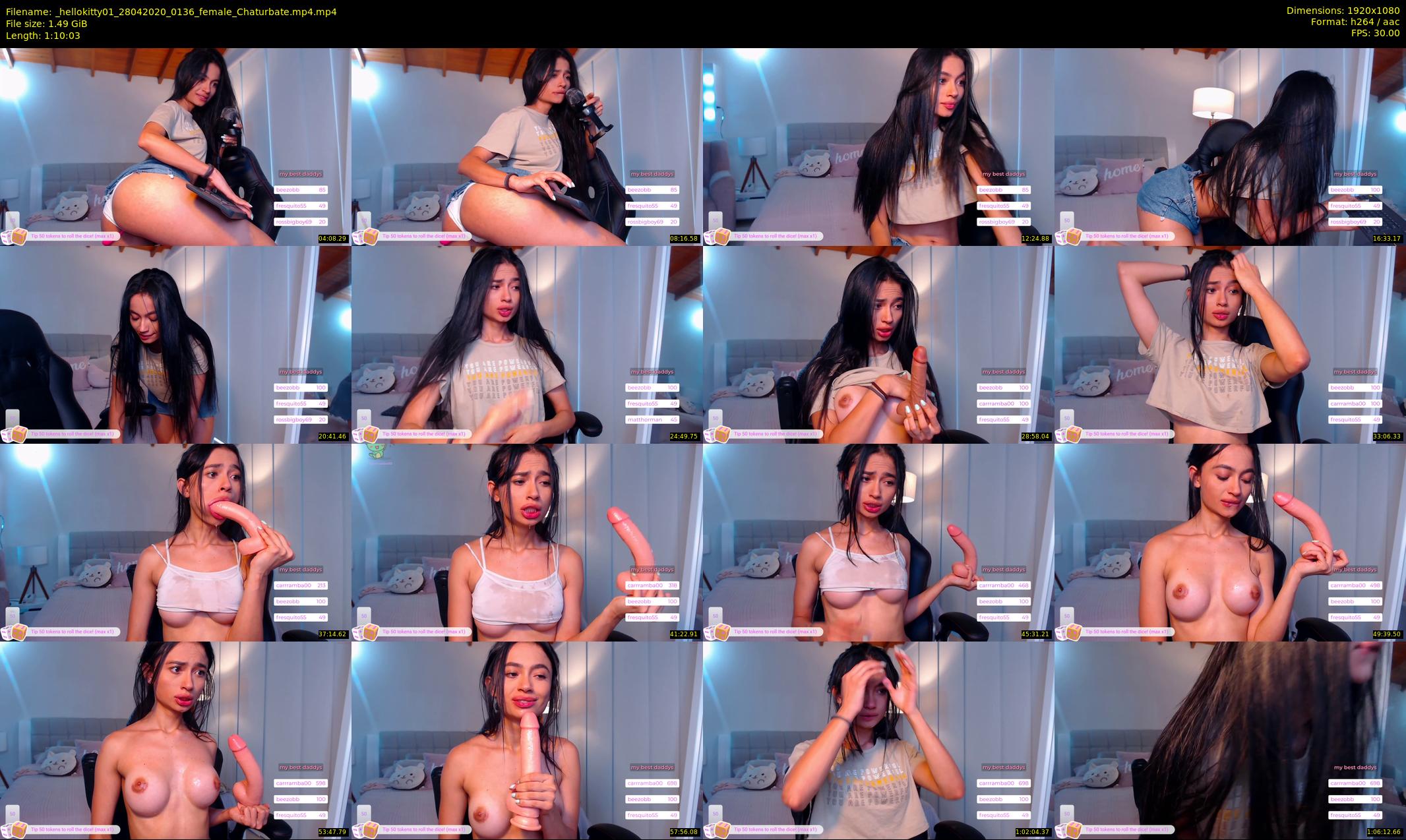 _hellokitty01 — 71 minute Chaturbate female cam show recording, 1080p, Apr 28, 2020