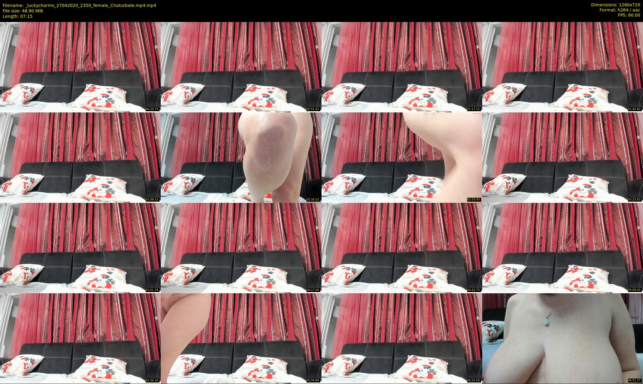 _luckycharms — 8 minute Chaturbate female cam show recording, 720p, Apr 27, 2020