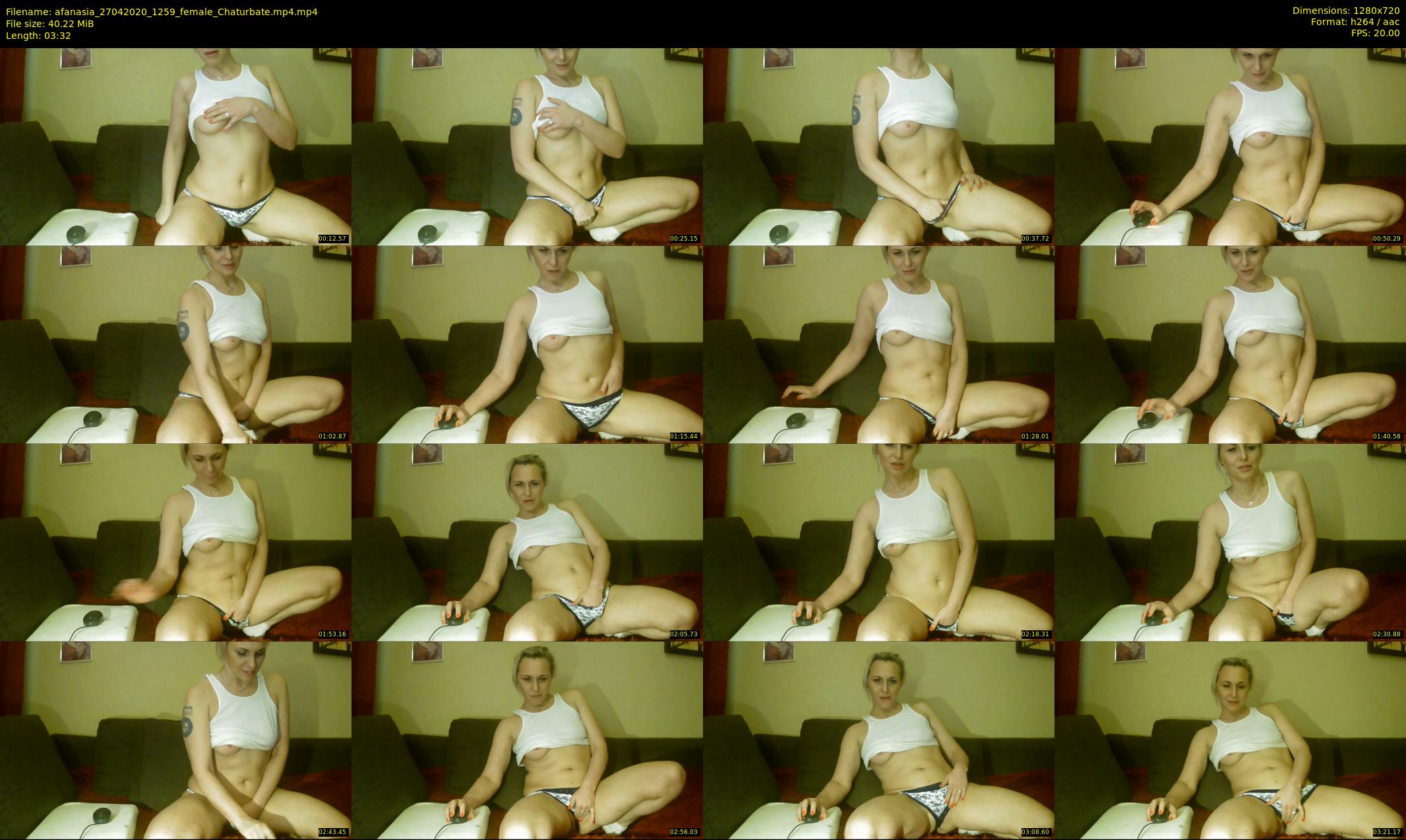 afanasia — 4 minute Chaturbate female cam show recording, 720p, Apr 27, 2020