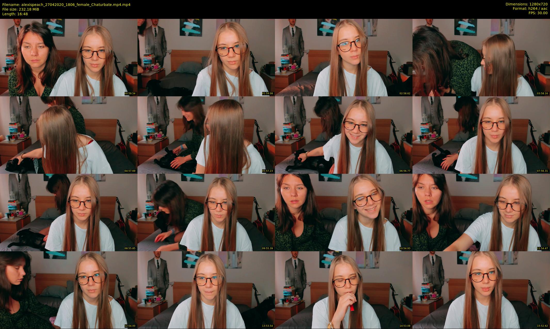 alexispeach — 17 minute Chaturbate female cam show recording, 720p, Apr 27, 2020