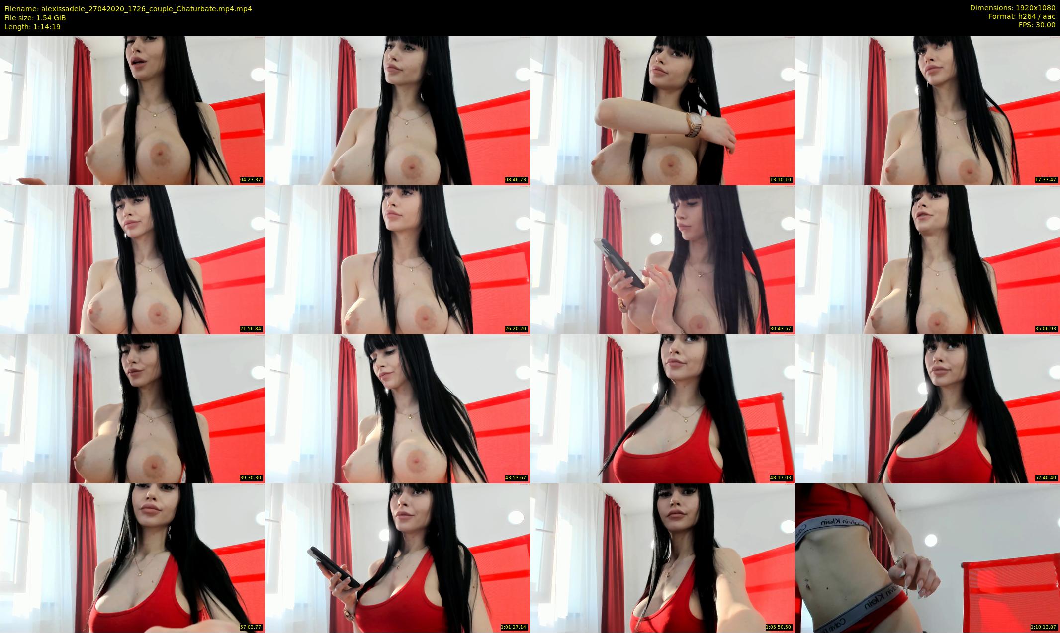 alexissadele — 75 minute Chaturbate female cam show recording, 1080p, Apr 27, 2020