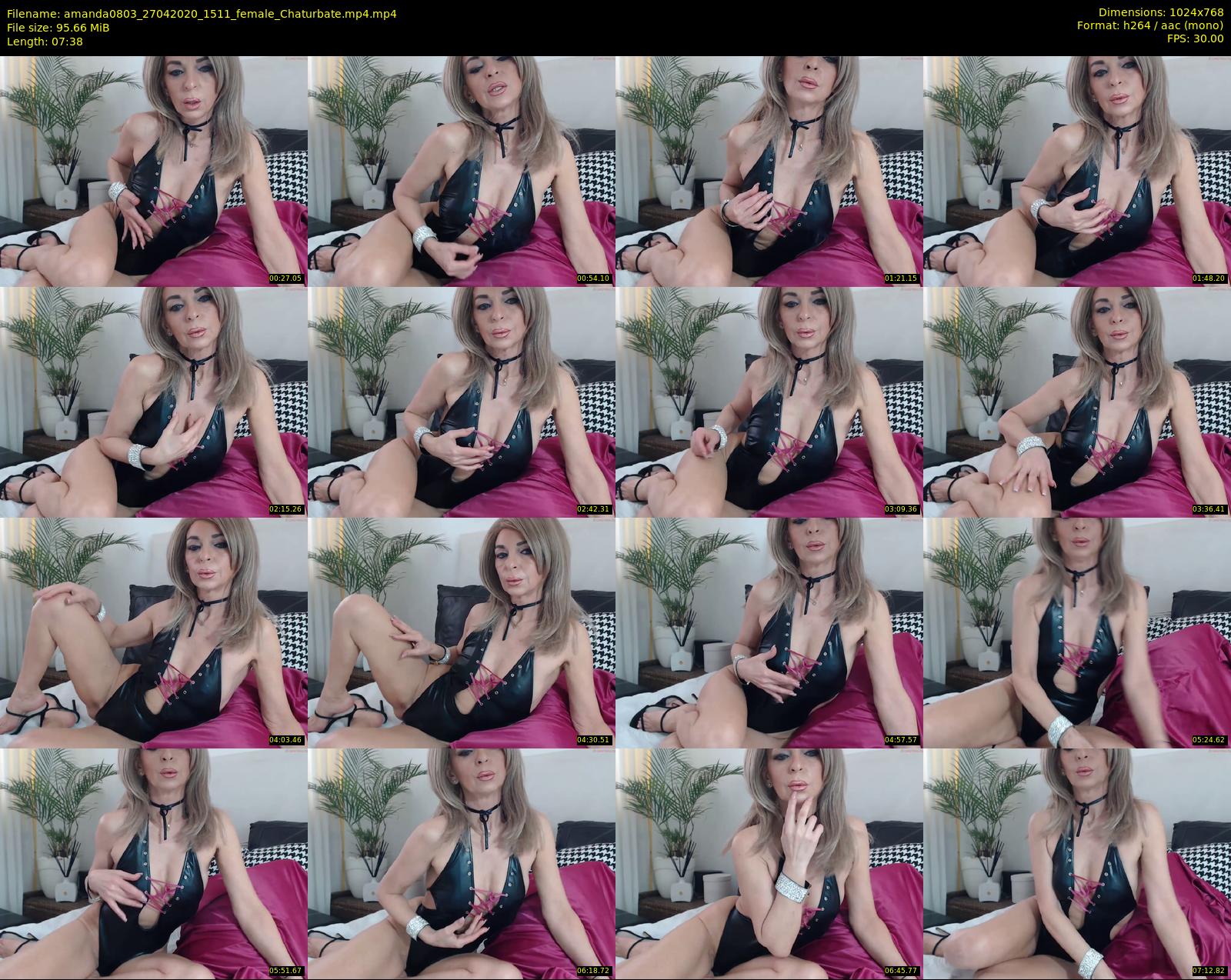 amanda0803 — 8 minute Chaturbate female cam show recording, 720p, Apr 27, 2020