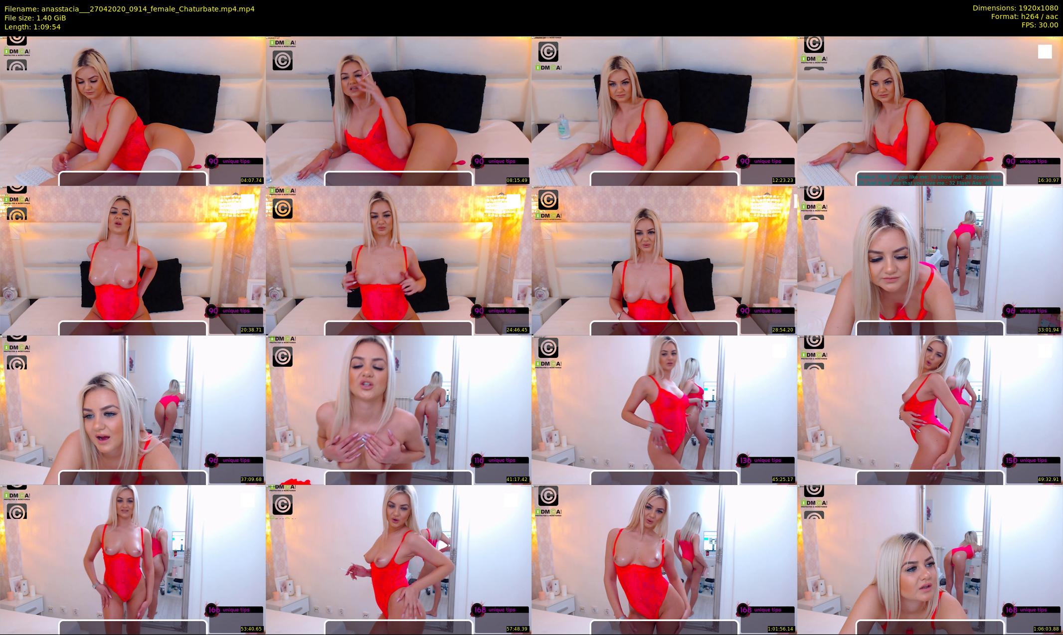 anasstacia__ — 70 minute Chaturbate female cam show recording, 1080p, Apr 27, 2020
