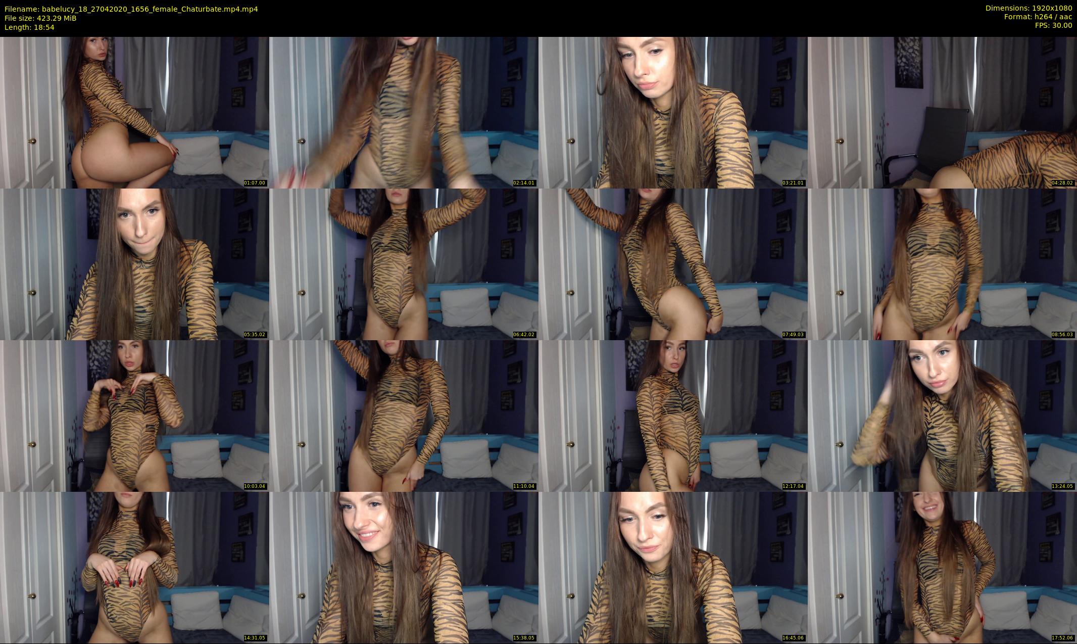 babelucy_18 — 19 minute Chaturbate female cam show recording, 1080p, Apr 27, 2020