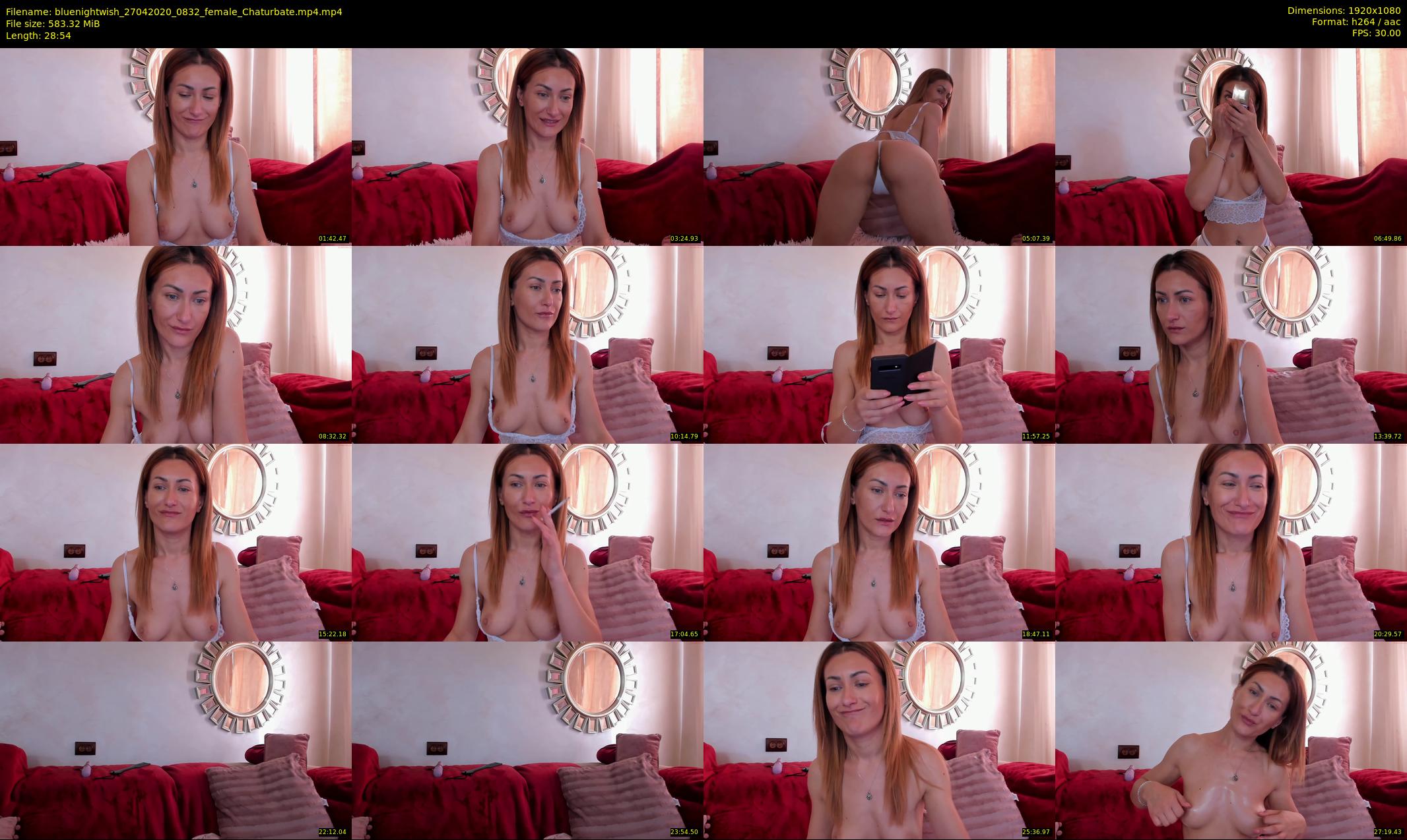 bluenightwish — 29 minute Chaturbate female cam show recording, 1080p, Apr 27, 2020