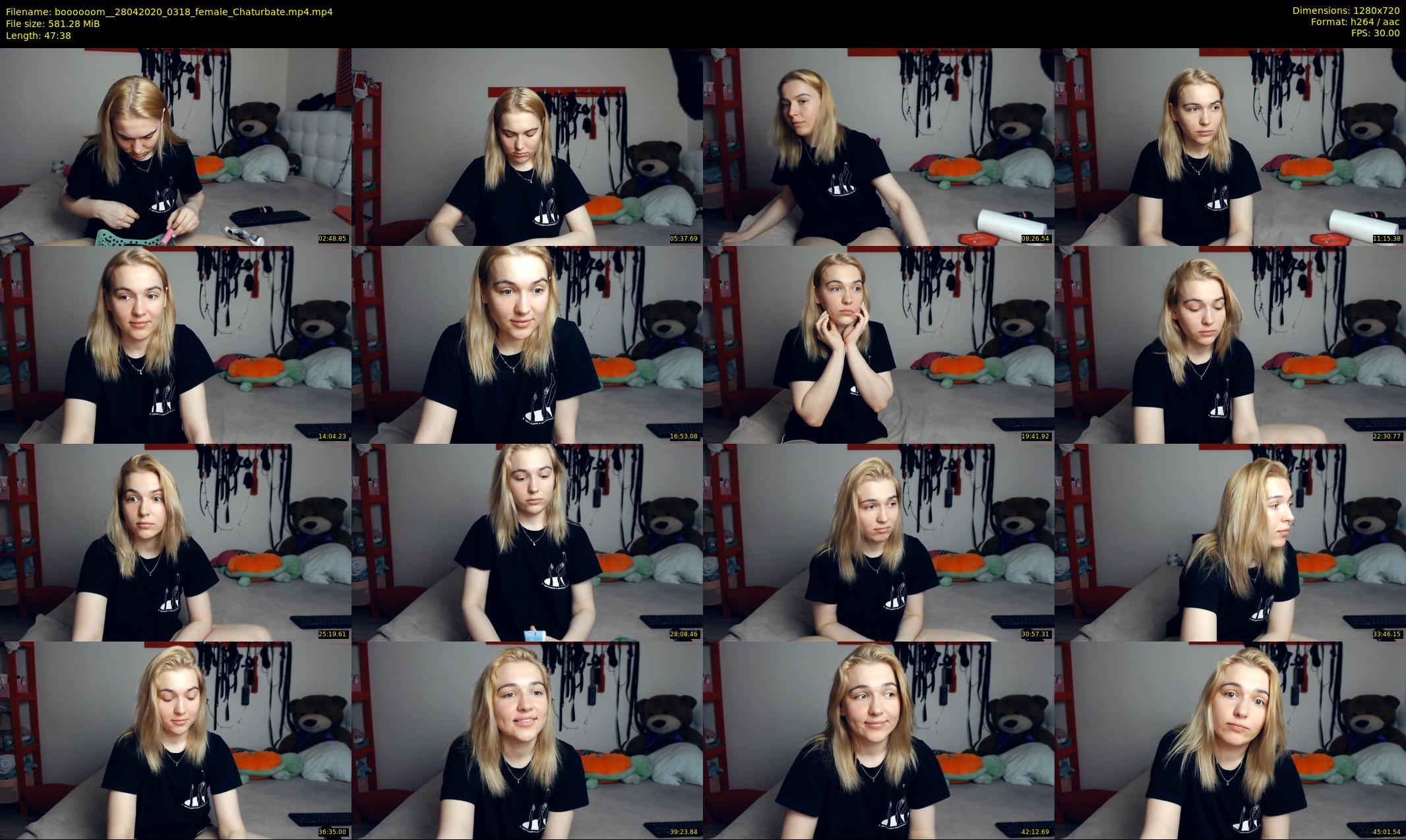 boooooom_ — 48 minute Chaturbate female cam show recording, 720p, Apr 28, 2020