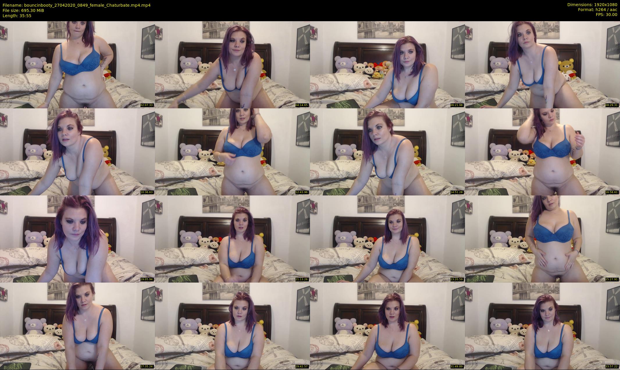 bouncinbooty — 36 minute Chaturbate female cam show recording, 1080p, Apr 27, 2020
