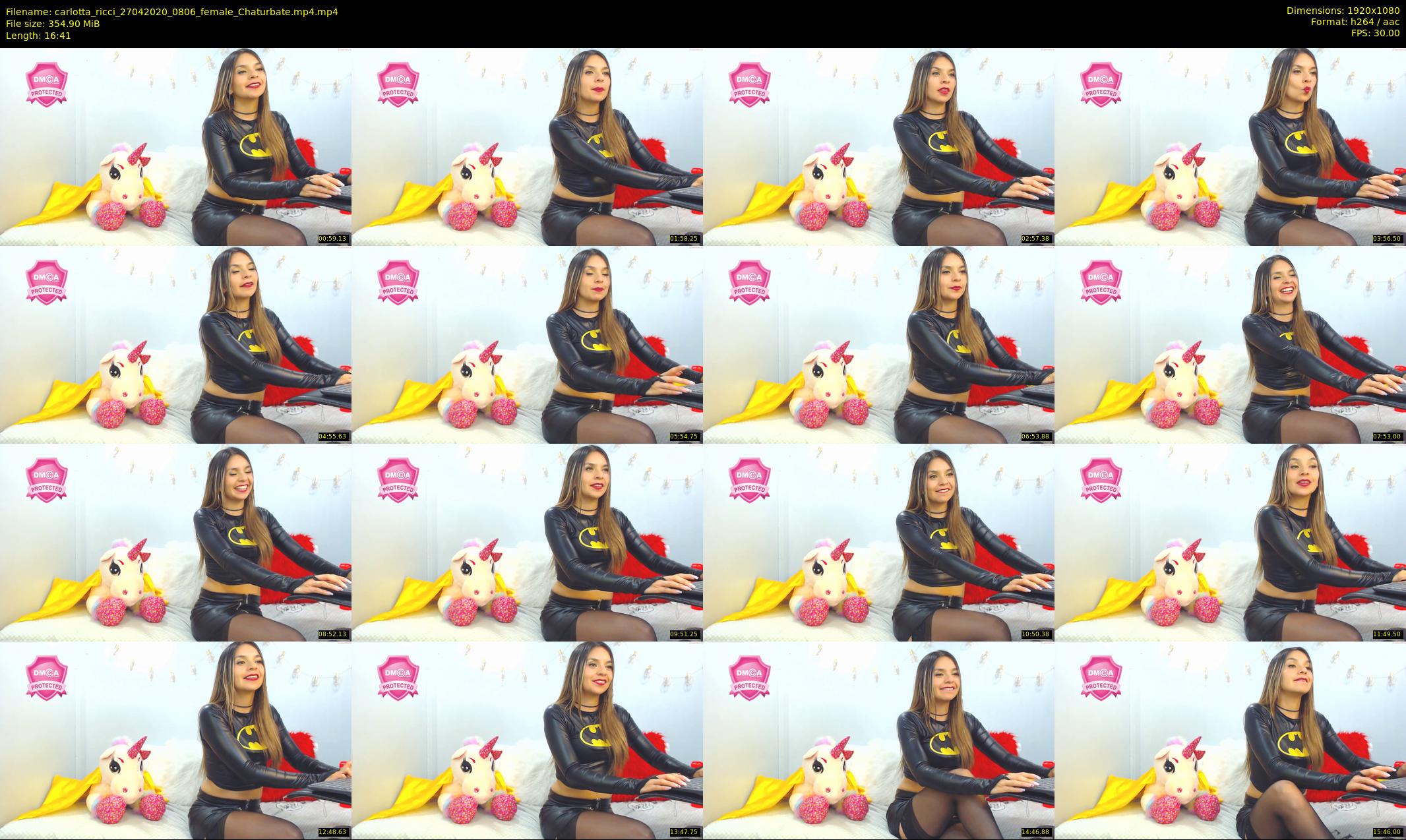 carlotta_ricci — 17 minute Chaturbate female cam show recording, 1080p, Apr 27, 2020