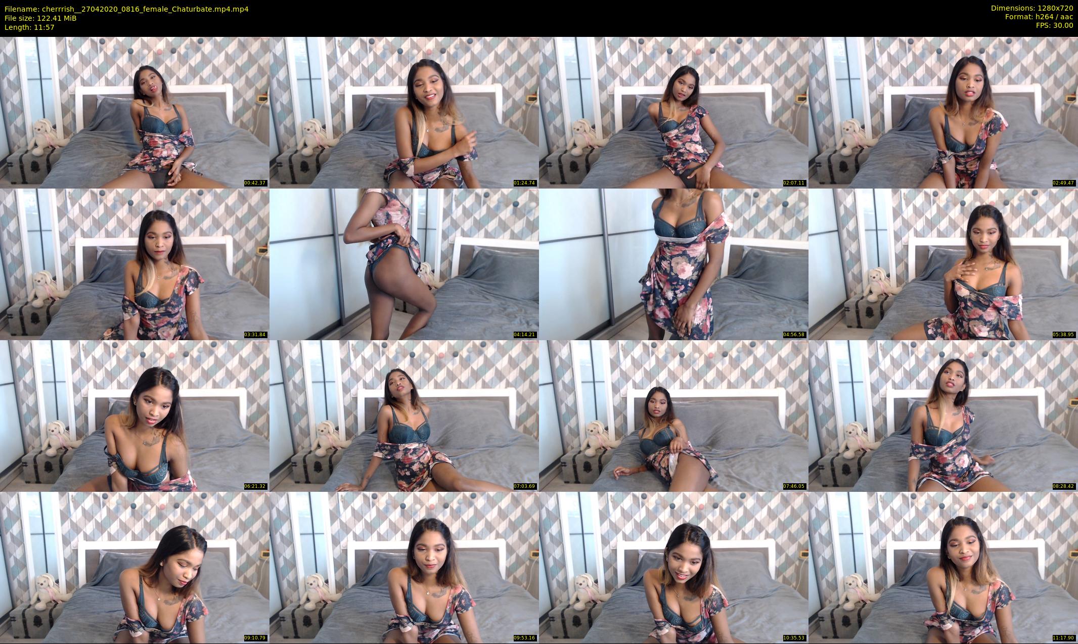 cherrrish_ — 12 minute Chaturbate female cam show recording, 720p, Apr 27, 2020
