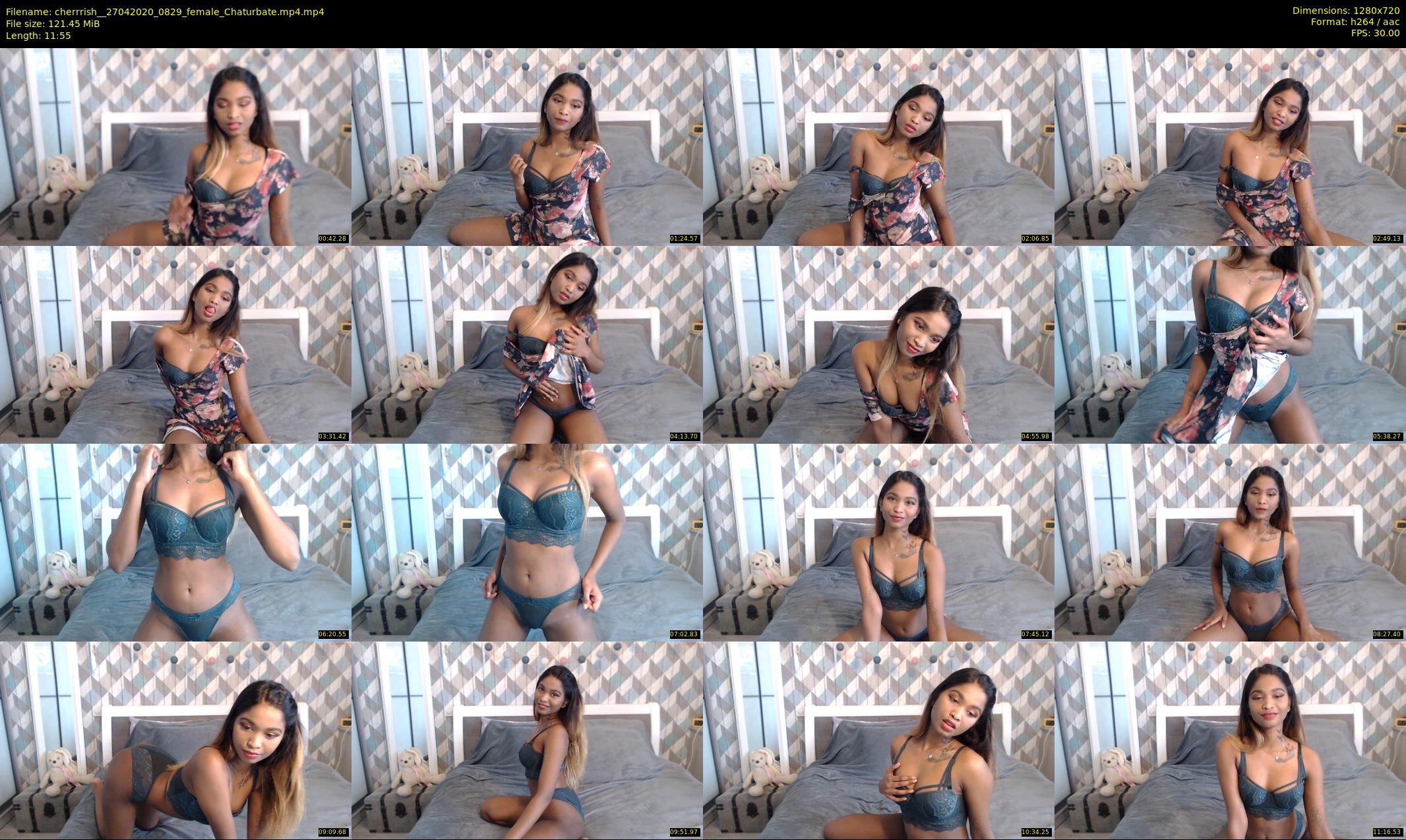 cherrrish_ — 12 minute Chaturbate female cam show recording, 720p, Apr 27, 2020